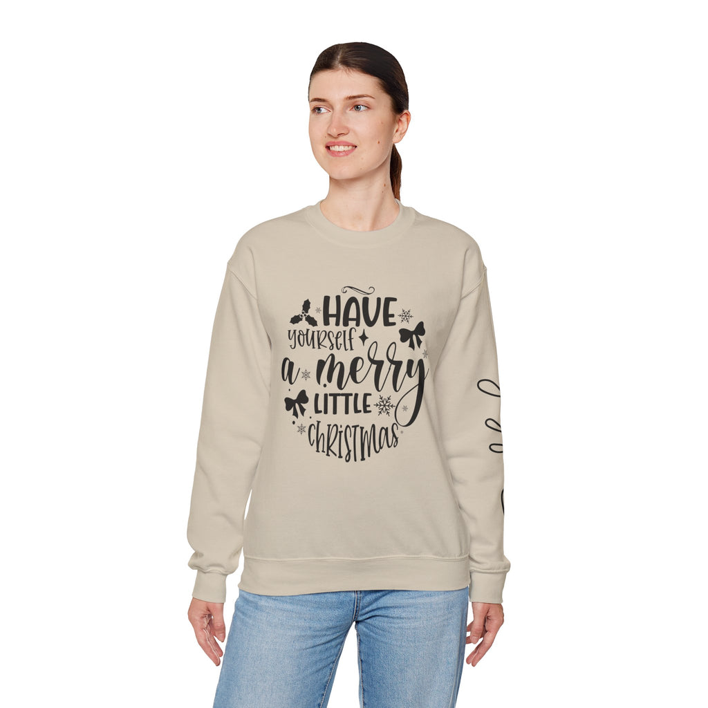 Xmas Shirts & Sweaters | Funny, Cute & Classic Christmas Designs Merry Christmas Crewneck Sweatshirt - Cozy Unisex Holiday Apparel