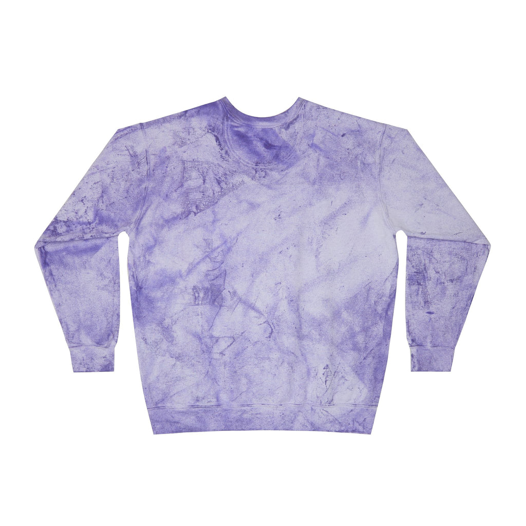 Autism Awareness & Pride Collection Mama Color Blast Crewneck Sweatshirt - Unisex Tie-Dye Style