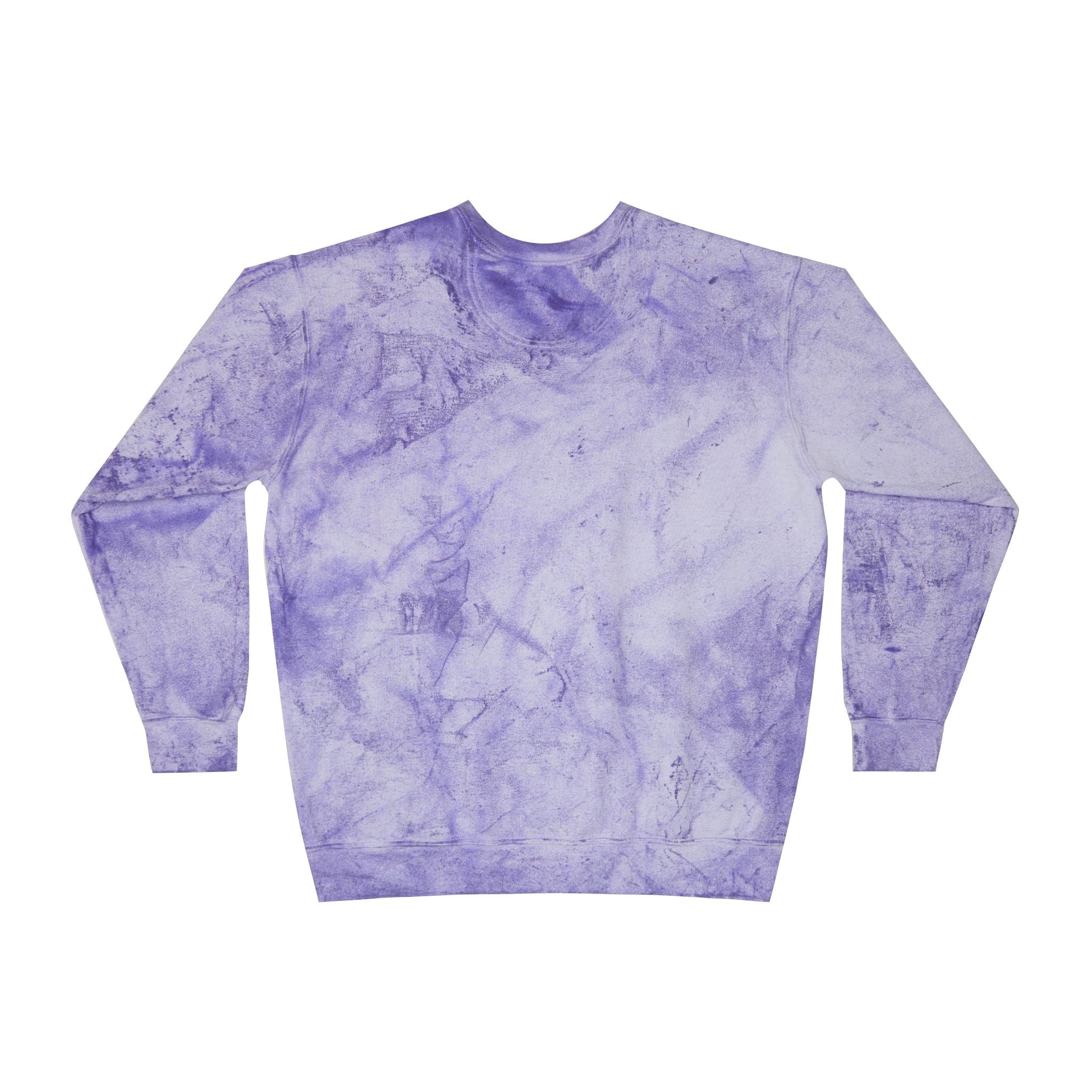 Autism Awareness & Pride Collection Mama Color Blast Crewneck Sweatshirt - Unisex Tie-Dye Style