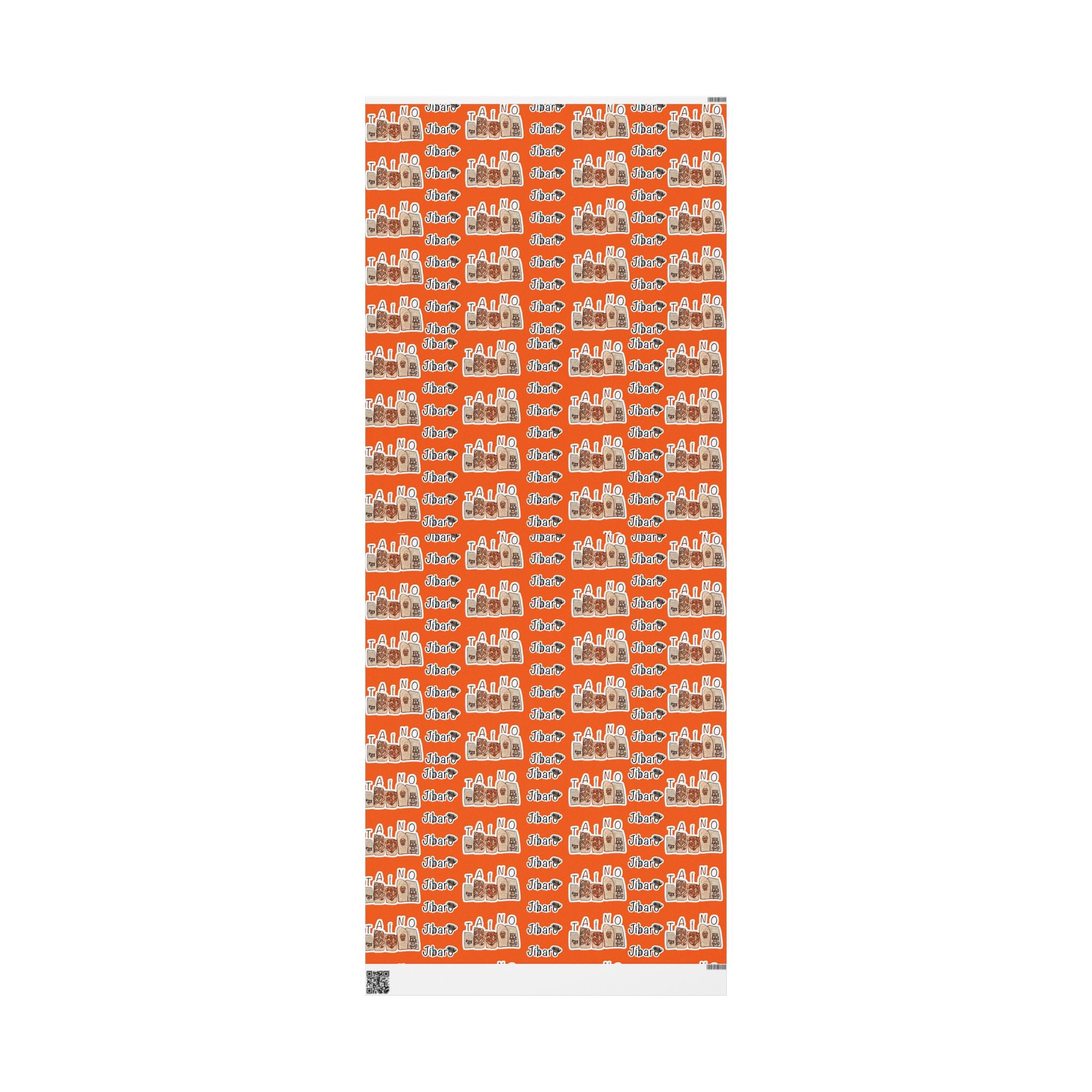 Puerto Rico  T aino Jibaro BoricuaWrapping Paper Cultural Gift Wrap | Boricua Heritage Design | Holiday & Celebration Gift Packaging