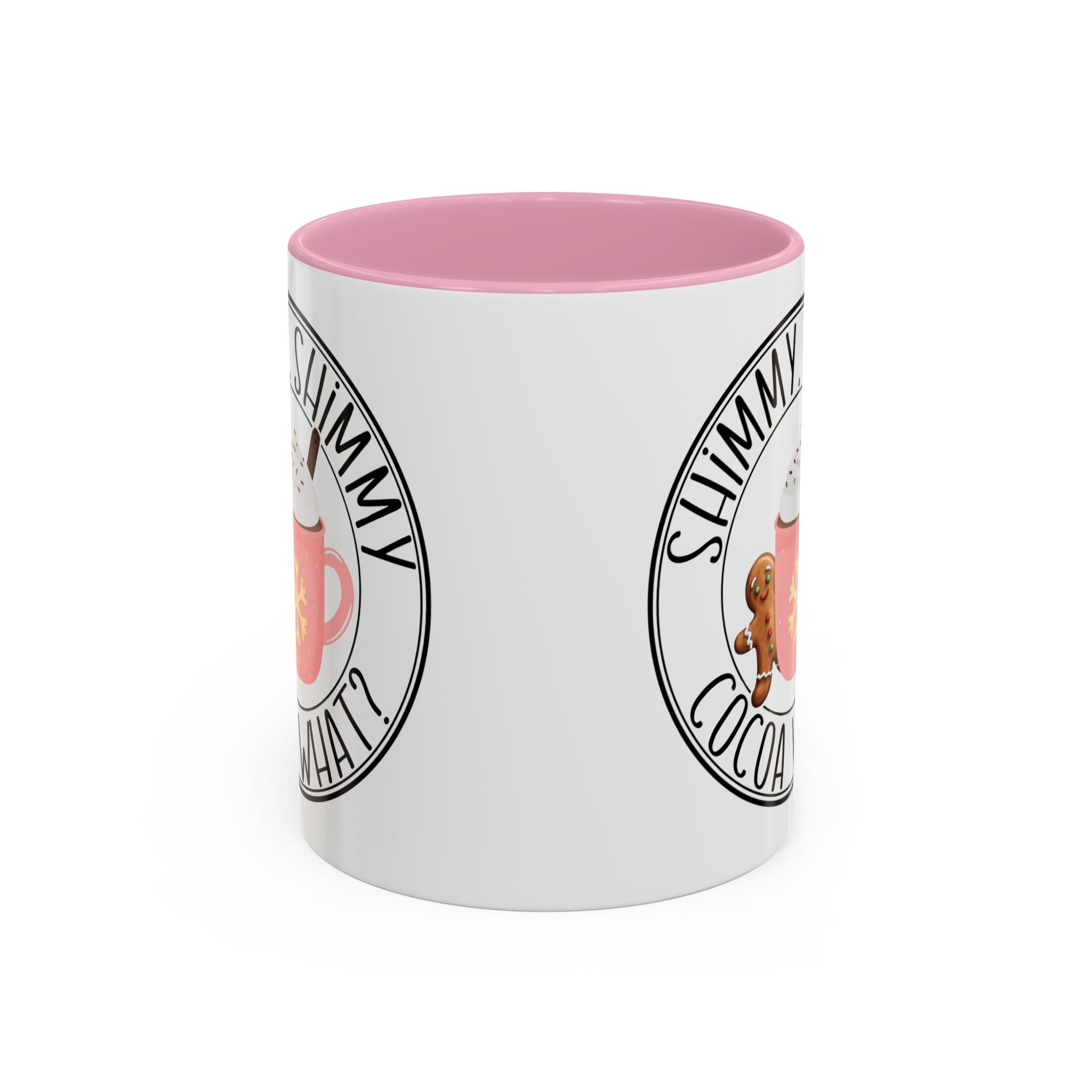 Cute Cocoa Mugs with Gingerbread Design Perfect for Winter Holiday CheerBeverage Cup Christmas Design