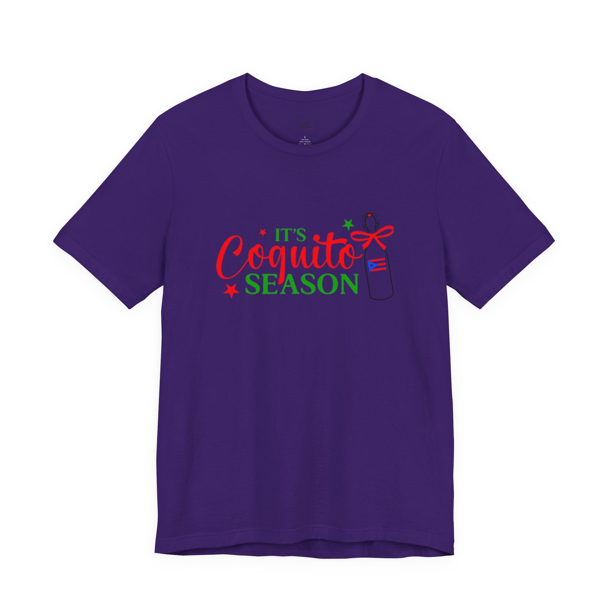 It's Coquito Season T-Shirt - Christmas Puerto Rican Holiday Cocktail Tee
