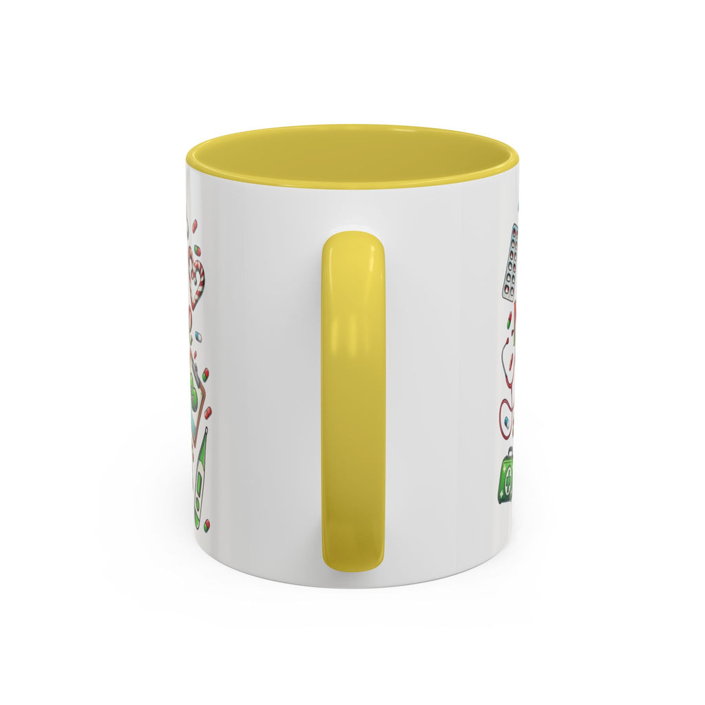 Nurse Elf Coffee Mug — Christmas Medical Holiday Gift (11oz & 15oz) Medical Christmas Mug