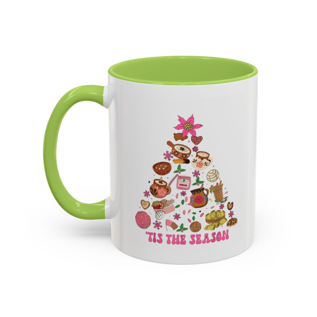 Coffee Mug - 'Tis the Season' Holiday Cookie Tree Accent Mug (11/15oz)