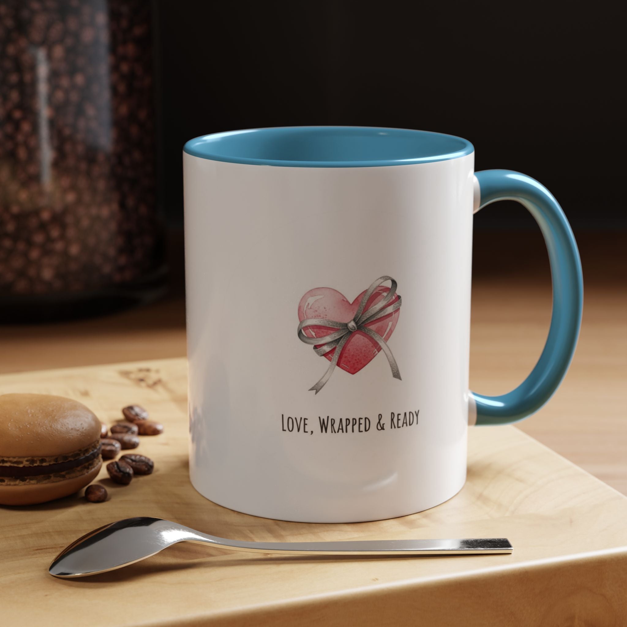 Christmas Mugs  Holiday Coffee Cups with Festive Quotes & Designs Romantic Accent Coffee Mug