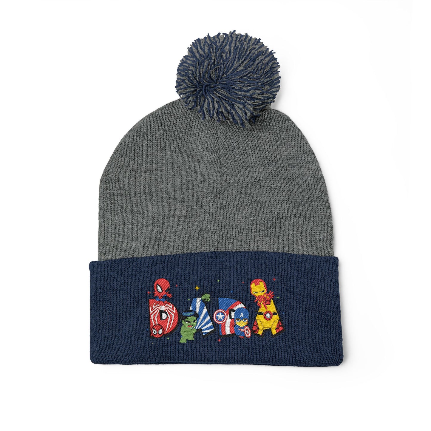 Daddy Winter Beanie – Cuffed Knit Hat for Dads