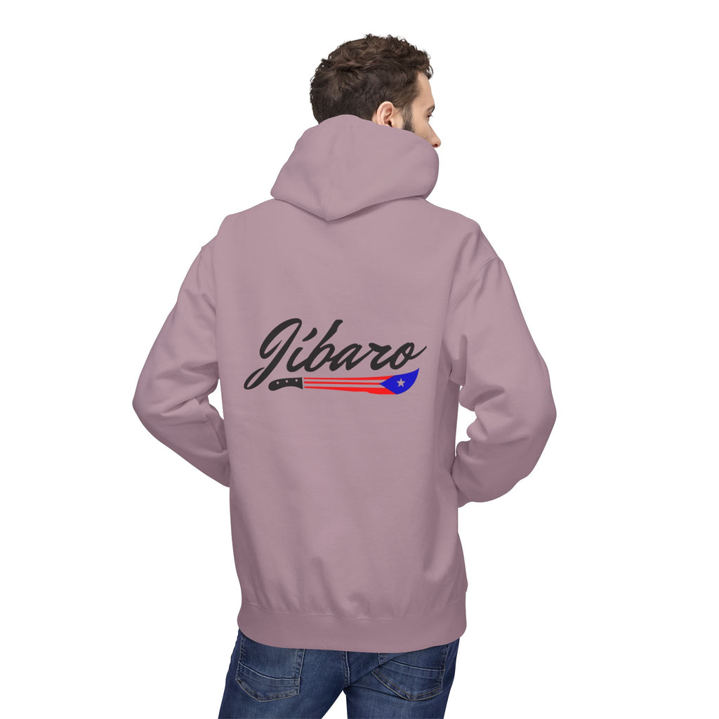 Gíbaro Hoodie  Puerto Rican Pride Pullover with Flag Machete Design