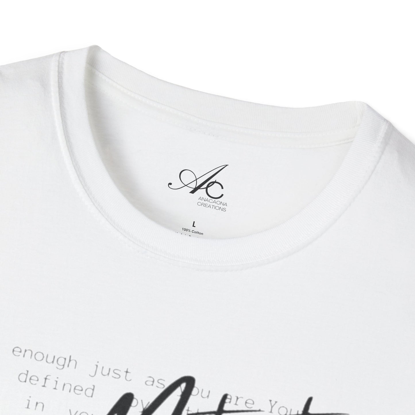 Note to Self T‑Shirt  Minimal Script Inspirational Tee