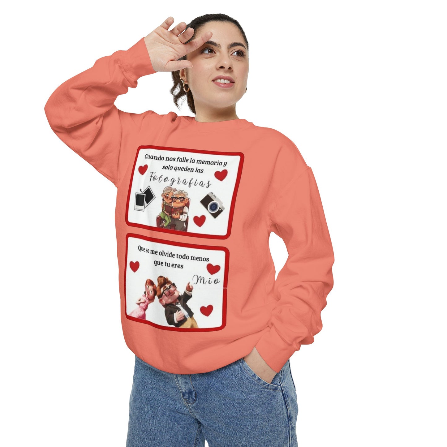 Valentine's Day Photo Collage  Romantico SAN VALENTÍN sweatshirt