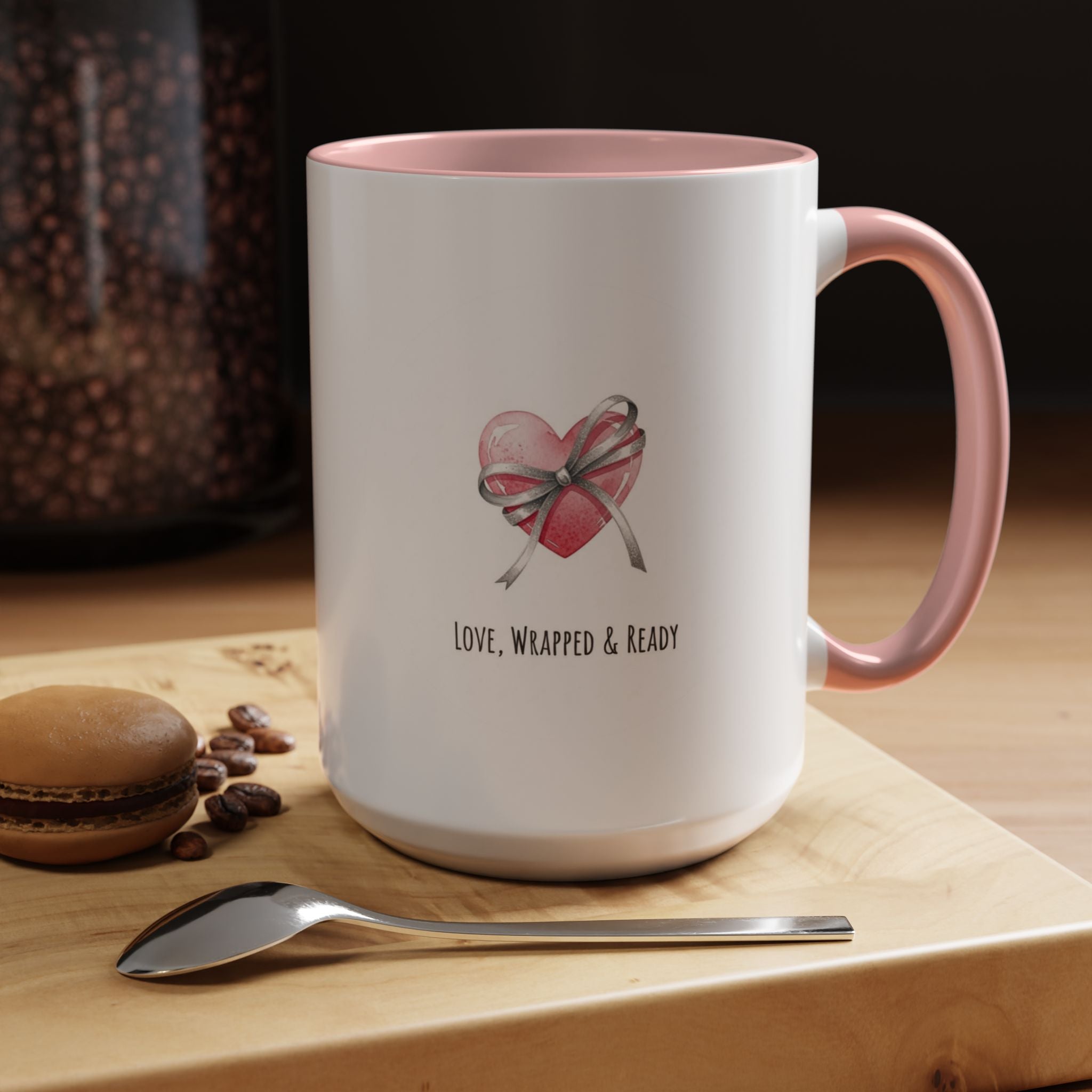 Christmas Mugs  Holiday Coffee Cups with Festive Quotes & Designs Romantic Accent Coffee Mug