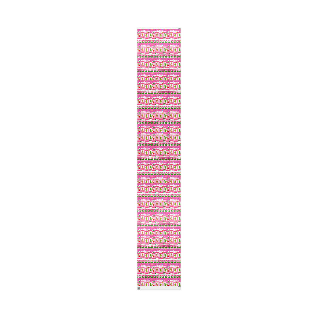 Festive Wrapping Paper – Whimsical Holiday Gift Wrap | Christmas Paper Roll | Fun & Unique Gift Packaging