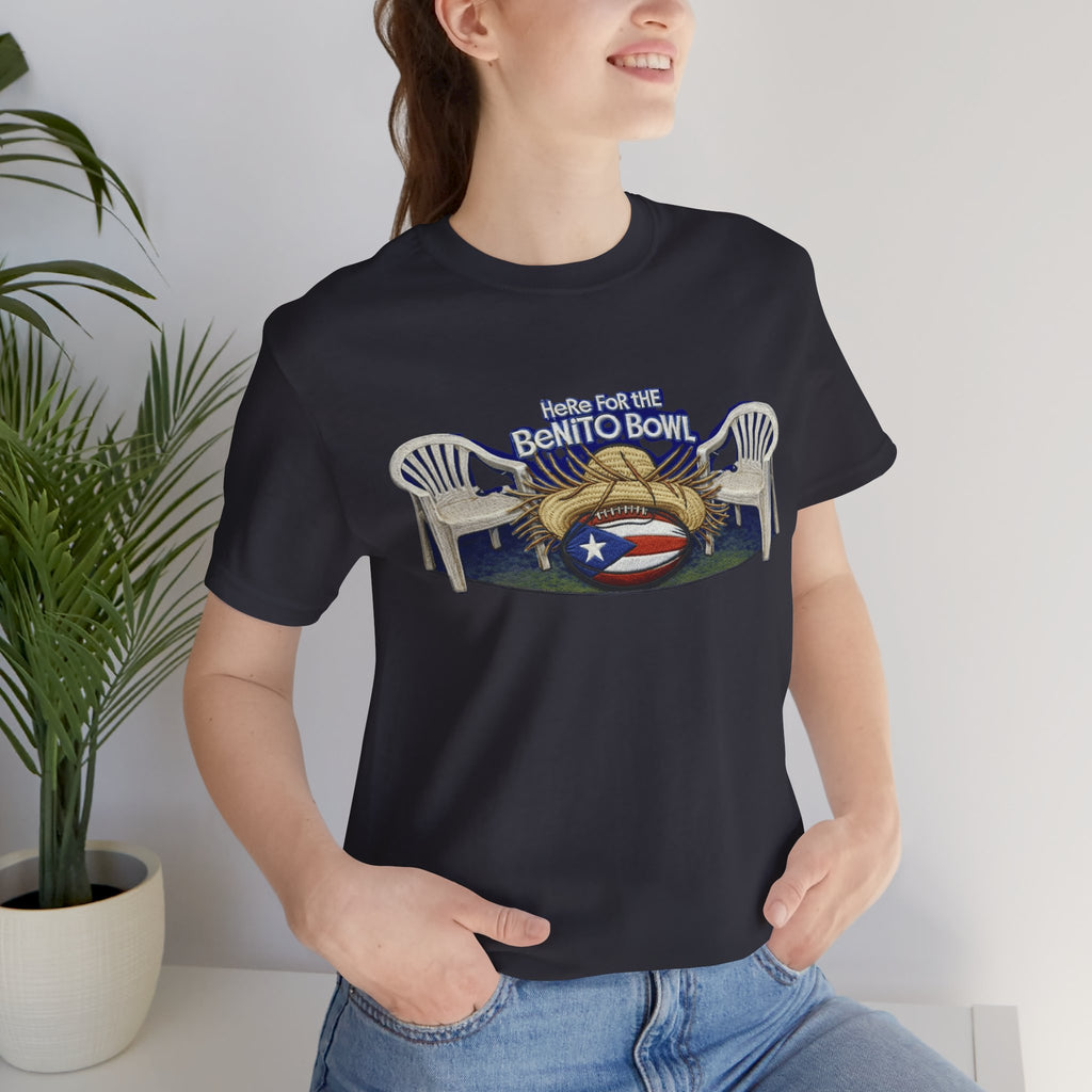 Benito Bowl Puerto Rico Football Tee