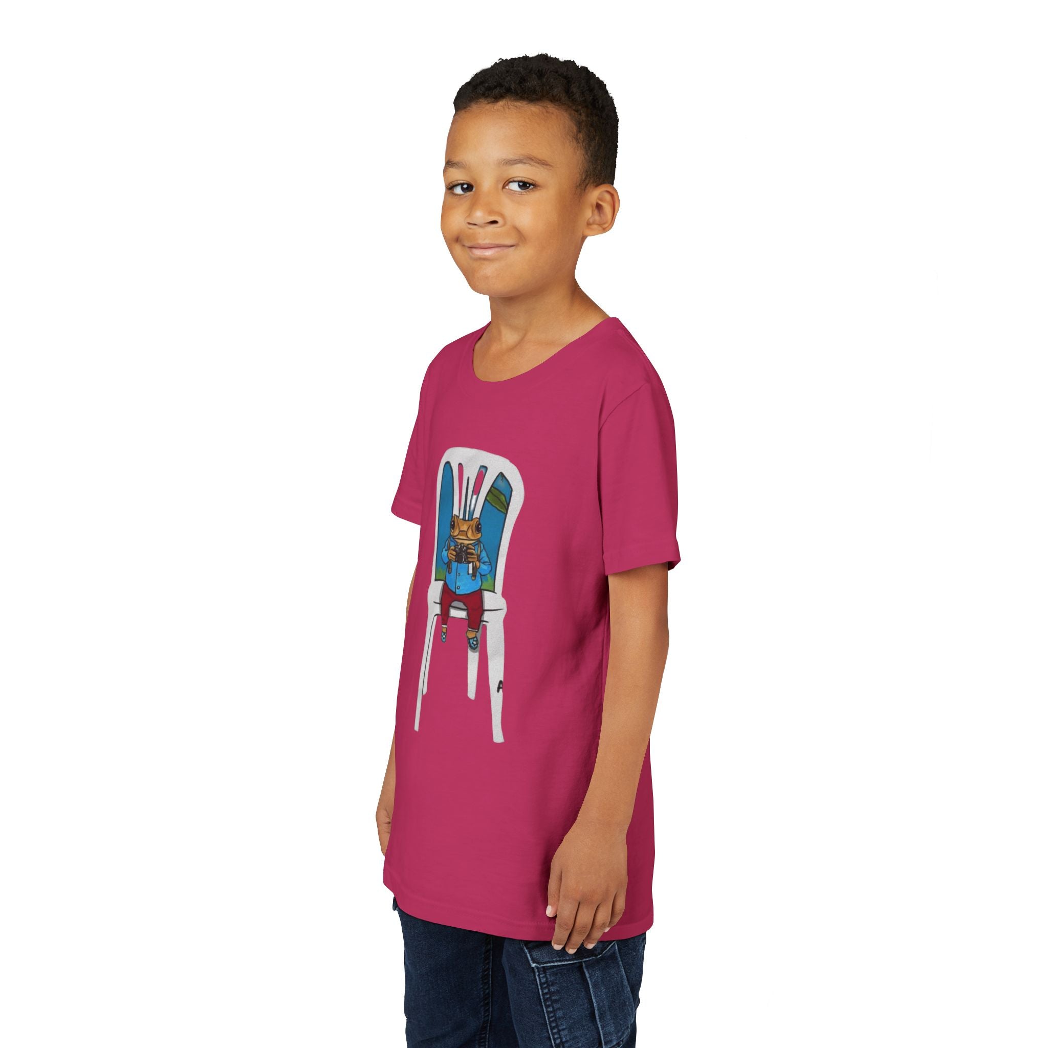 Kids Concho on a High Chair T-Shirt Cute Baby Rabbit Feeding Tee kids PUERTO RICO CHRISTMAS T-SHIRT