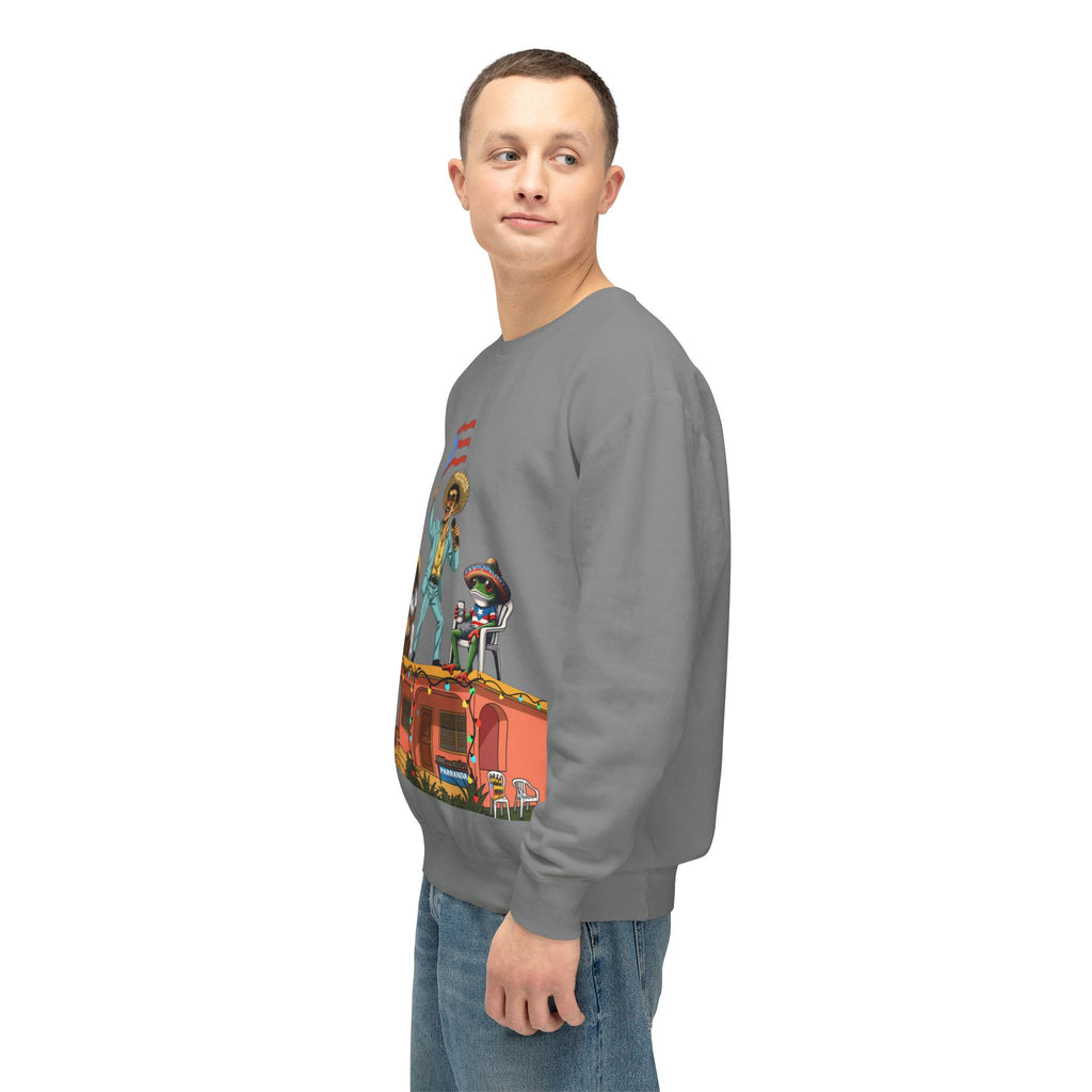 Puerto Rican Benito Parade Sweatshirt  Boricua De Pura Cepa Crewneck Puerto Rico Navidades