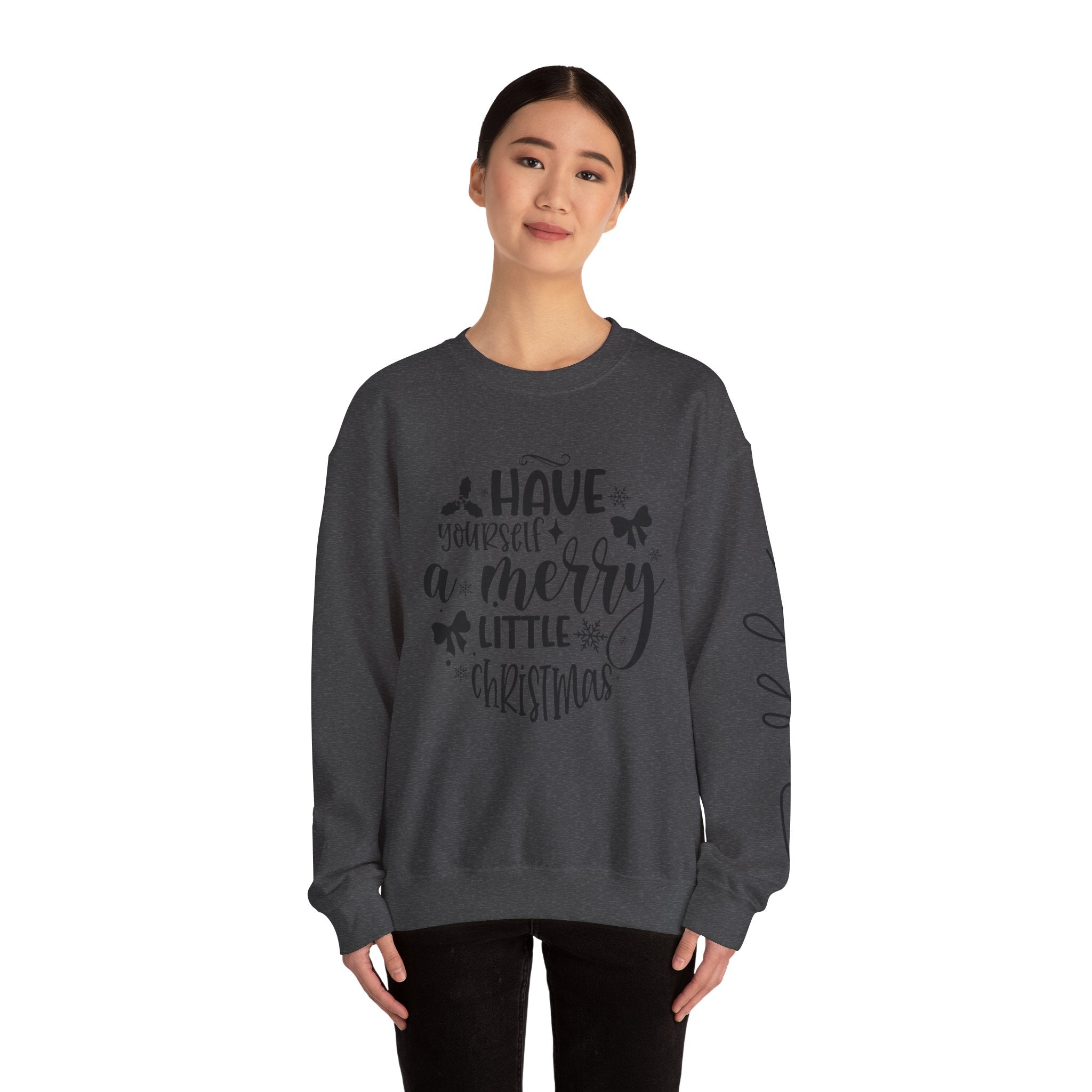 Xmas Shirts & Sweaters | Funny, Cute & Classic Christmas Designs Merry Christmas Crewneck Sweatshirt - Cozy Unisex Holiday Apparel