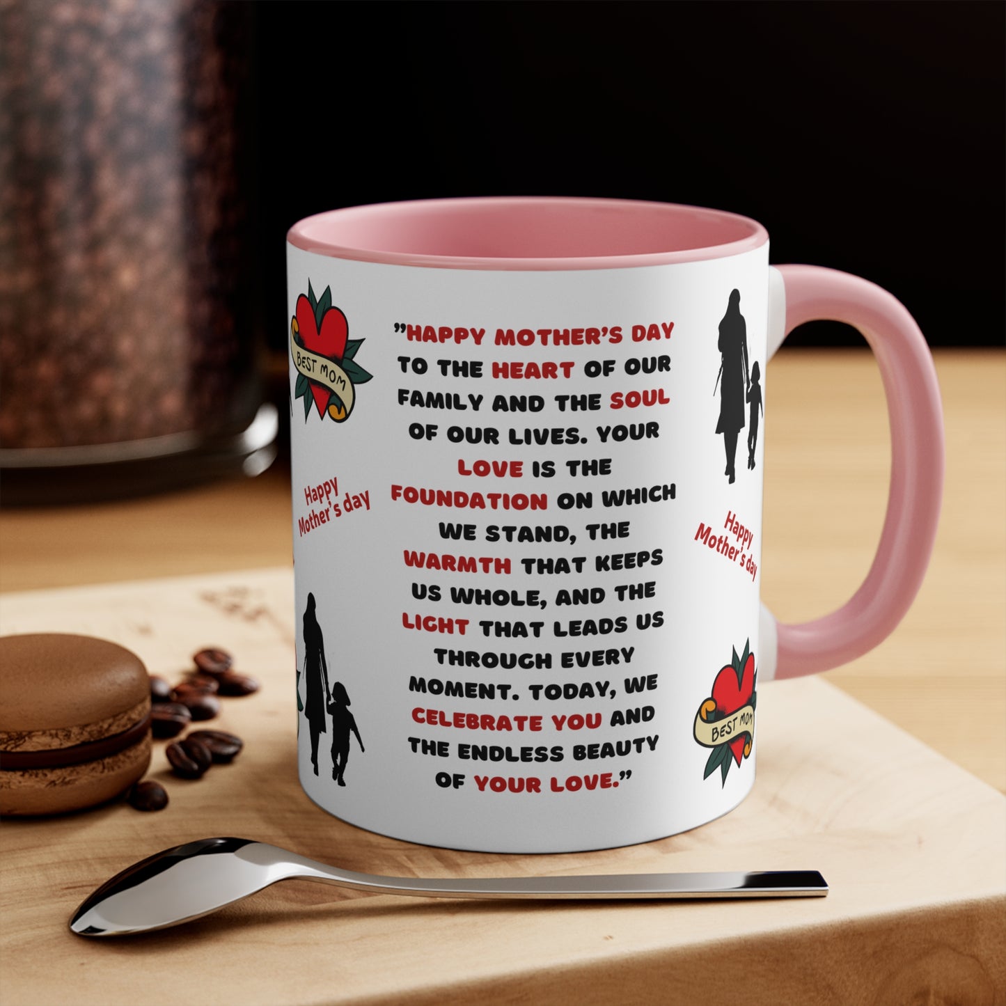 Best Mom Mug Mom Appreciation Mug Loving Mom Gift Accent Mugs