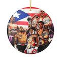 Copy of Boxing Champions Ceramic Ornament  Puerto Rican Pride Boxing Belt Artwork
