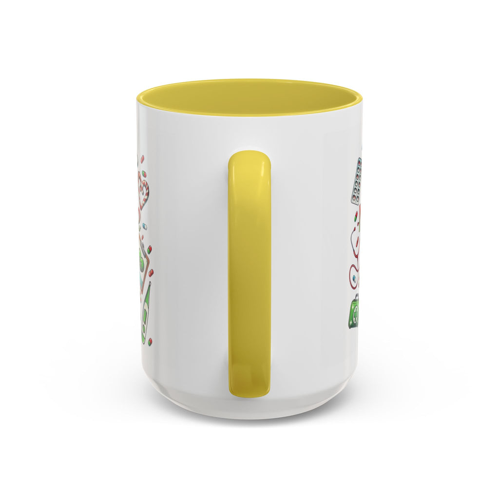 Nurse Elf Coffee Mug — Christmas Medical Holiday Gift (11oz & 15oz) Medical Christmas Mug