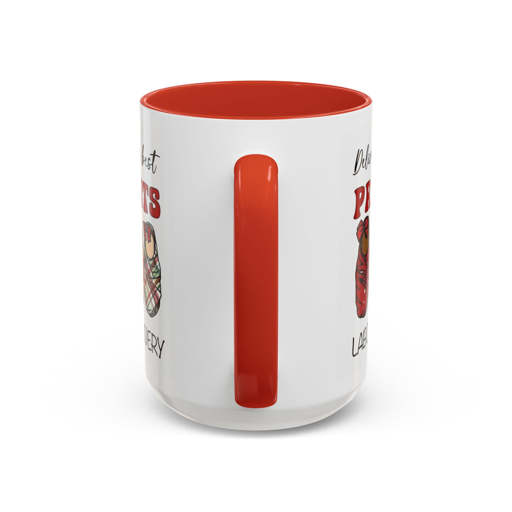Christmas Presents Delivery Coffee Mug — "Delivering the Best Presents" Accent Mug Medical Christmas Mug,