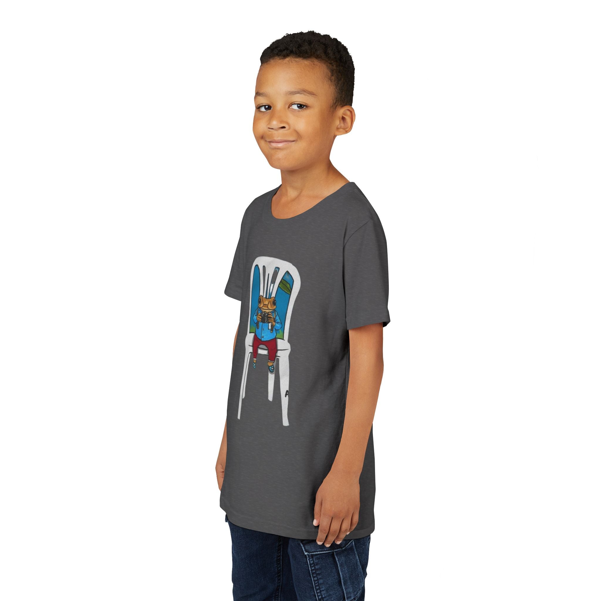 Kids Concho on a High Chair T-Shirt Cute Baby Rabbit Feeding Tee kids PUERTO RICO CHRISTMAS T-SHIRT