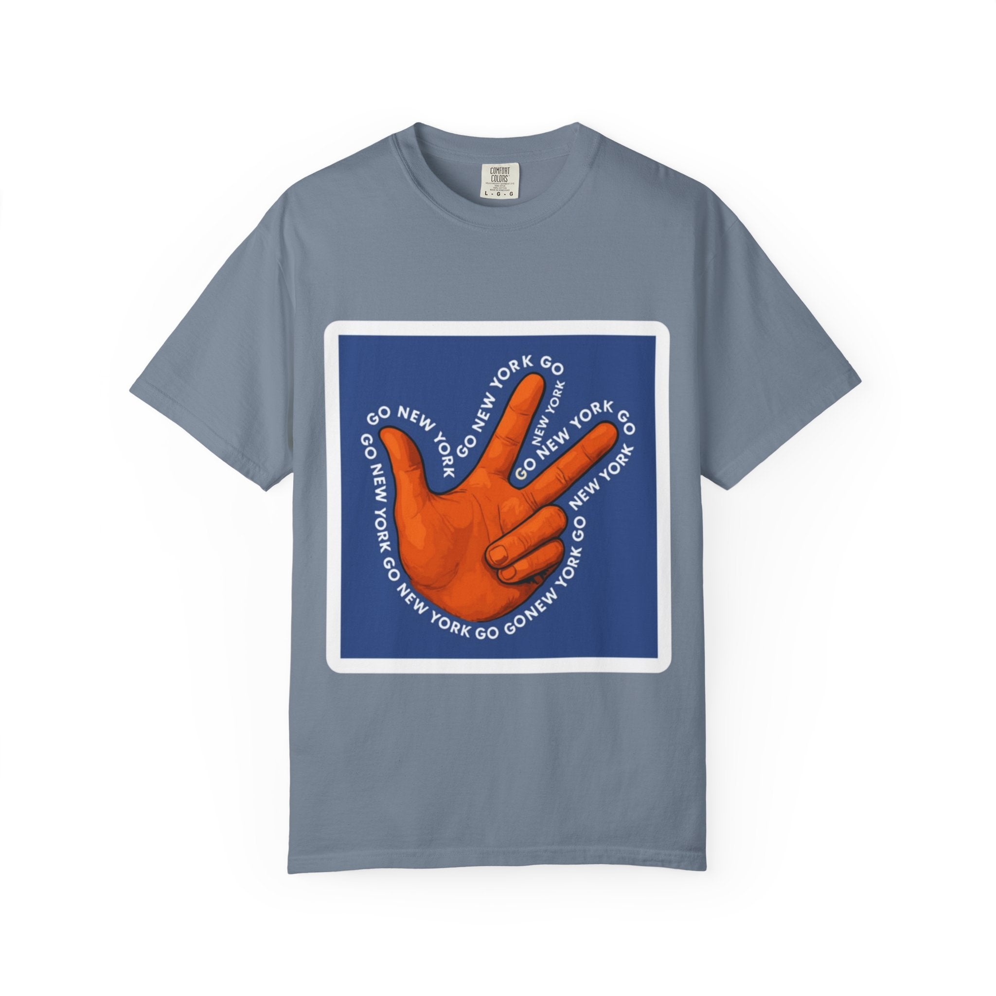 Go New York Hand Graphic T-Shirt
