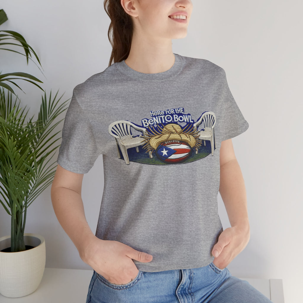 Benito Bowl Puerto Rico Football Tee