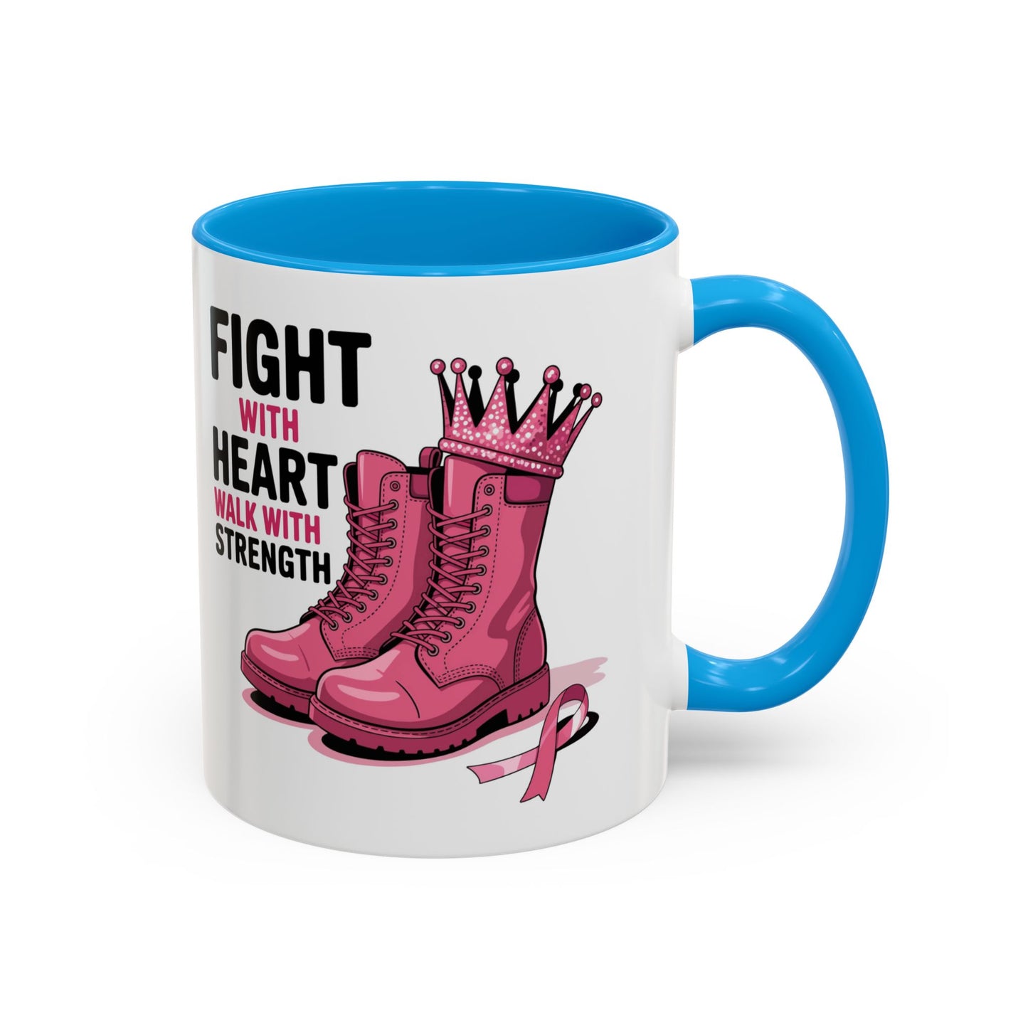 You Beat It! Cancer Survivor Mug | Motivational Gift for Her or Him | Warrior Mug