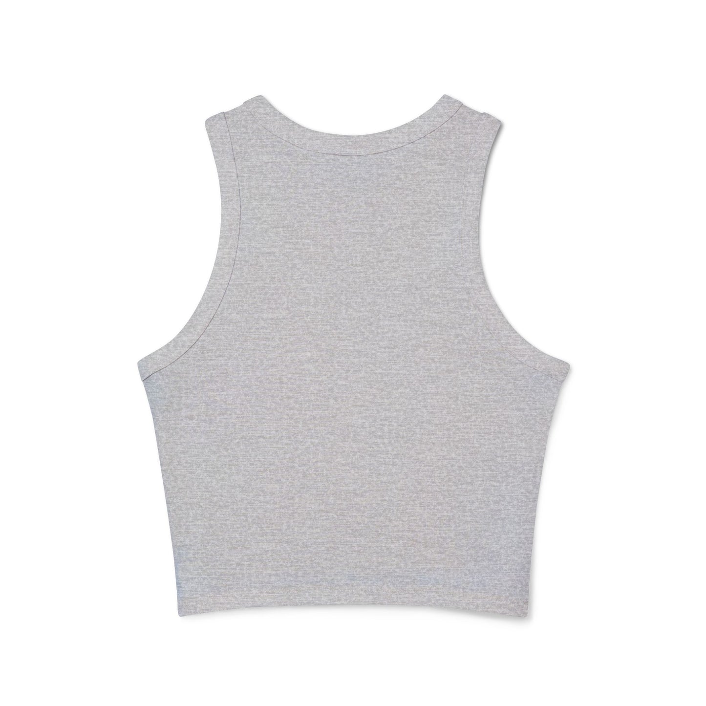 Fuerza, Belleza y Mensaje con Propósito Inspirational Women's Racer Tank Top, Motivational Fitness Shirt, Summer Casual Wear, Gift for Her, Comfortable Activewear, Gym Top