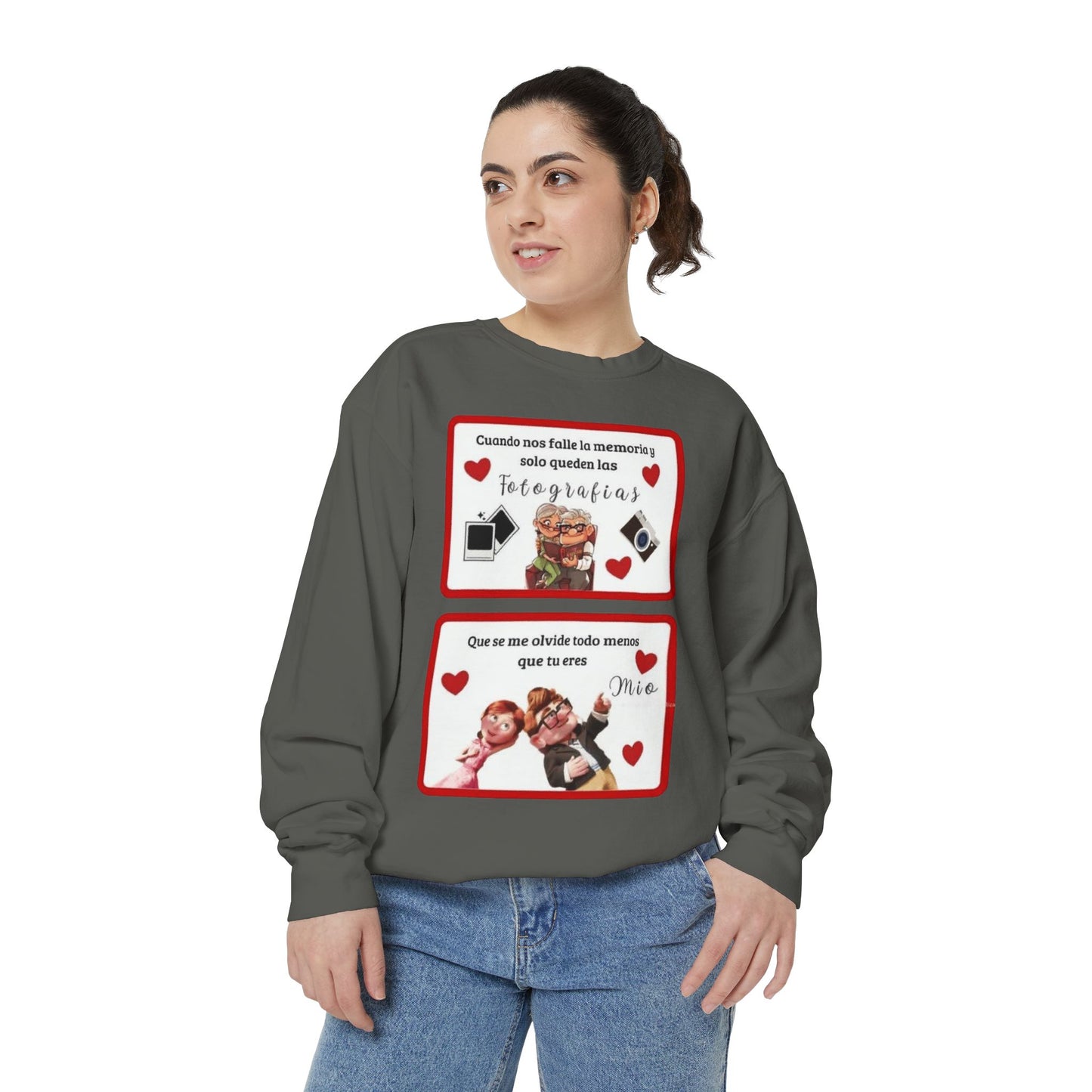 Valentine's Day Photo Collage  Romantico SAN VALENTÍN sweatshirt