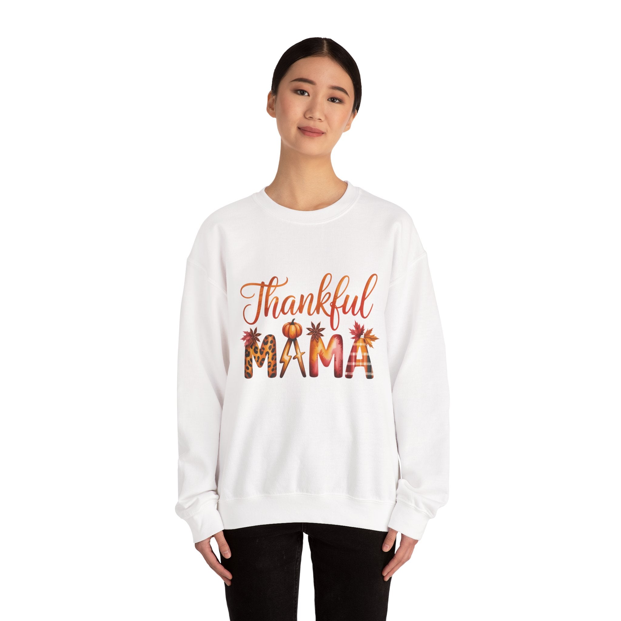 Thankful Mama Sweatshirt Fall T-Shirts and Sweatshirts Collection