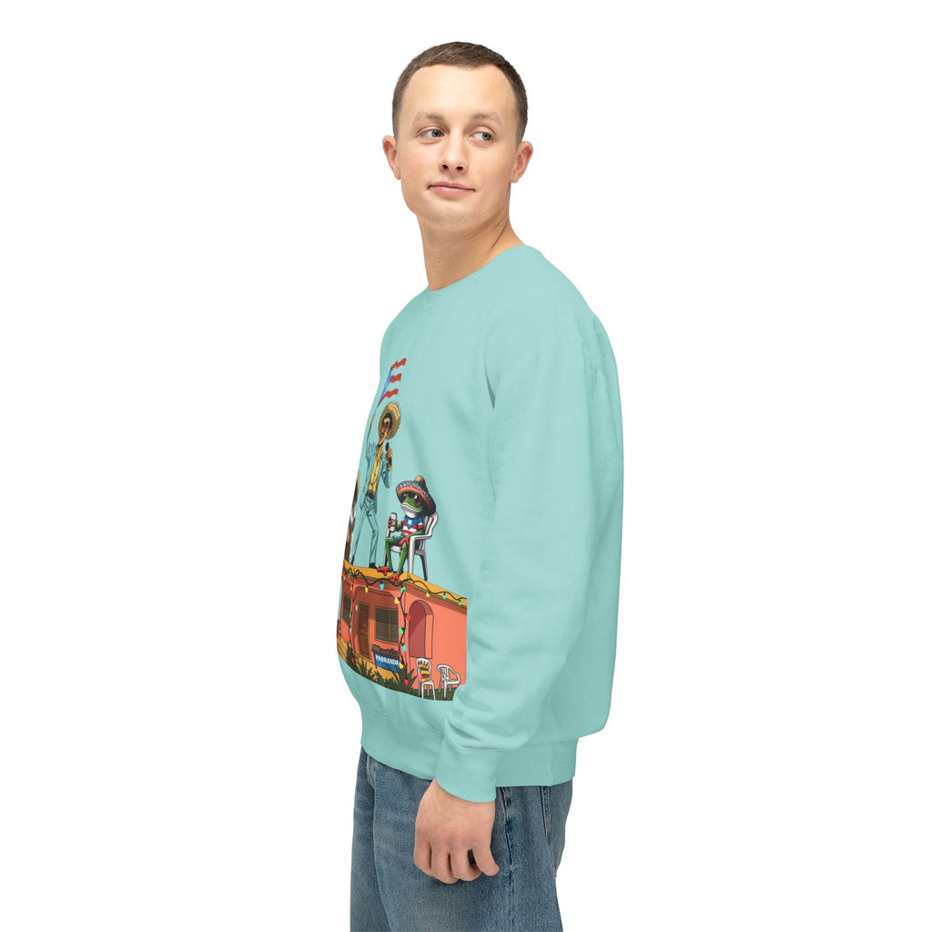 Puerto Rican Benito Parade Sweatshirt  Boricua De Pura Cepa Crewneck Puerto Rico Navidades