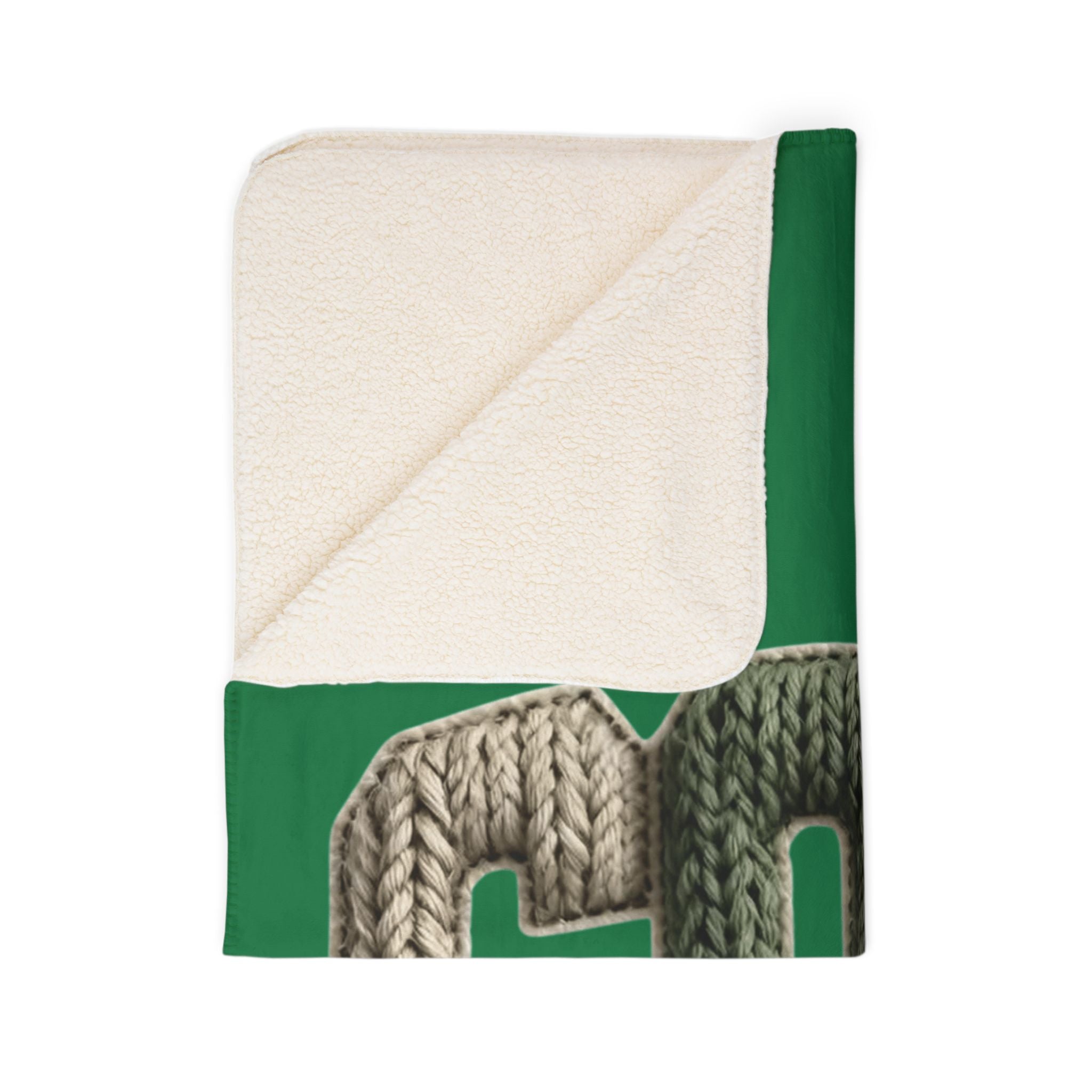 Holiday Christmas Blanket Cozy Season Fleece Sherpa Blanket