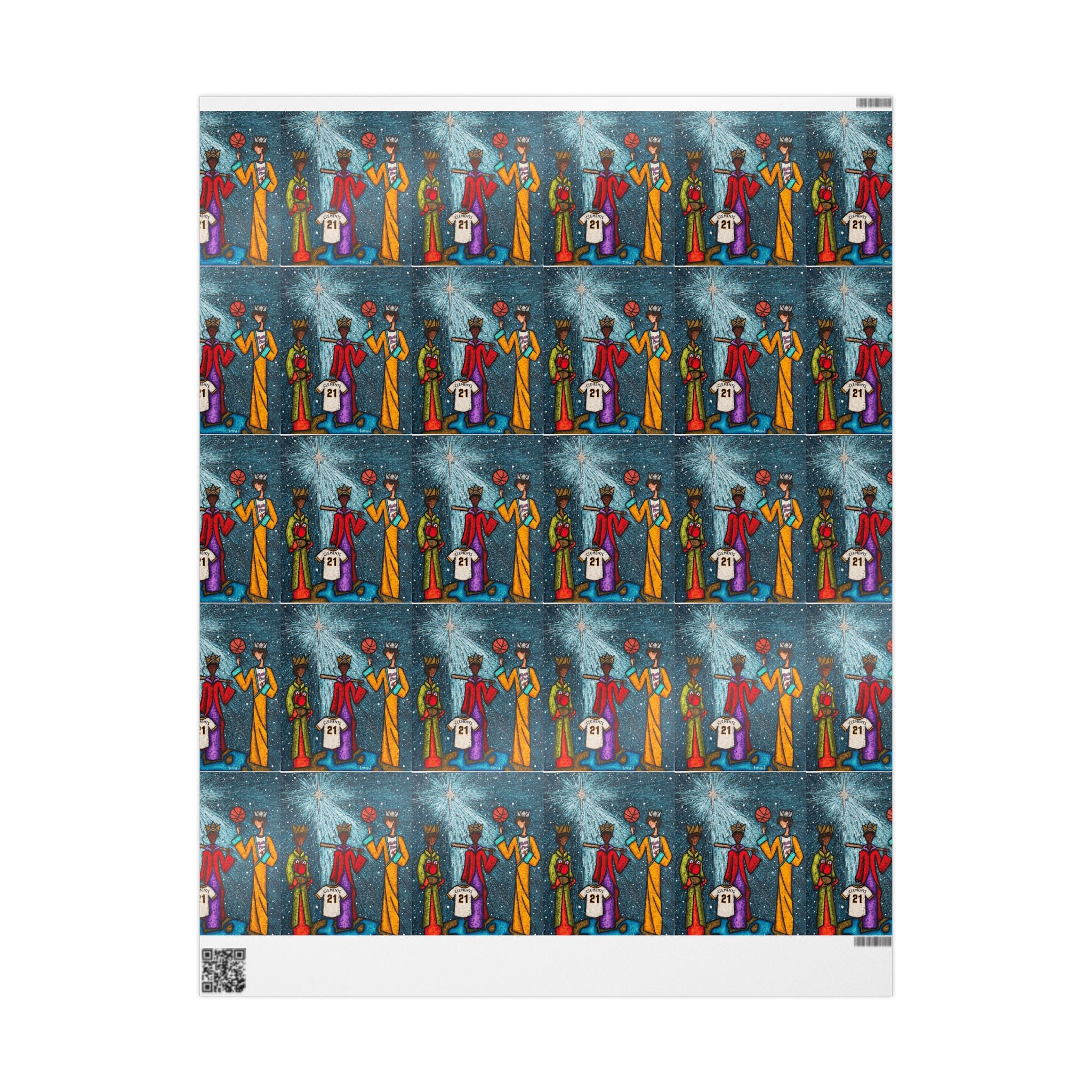 Puerto Rico Wrapping Paper – Cultural Gift Wrap | Boricua Heritage Design | Holiday & Celebration Gift Packaging