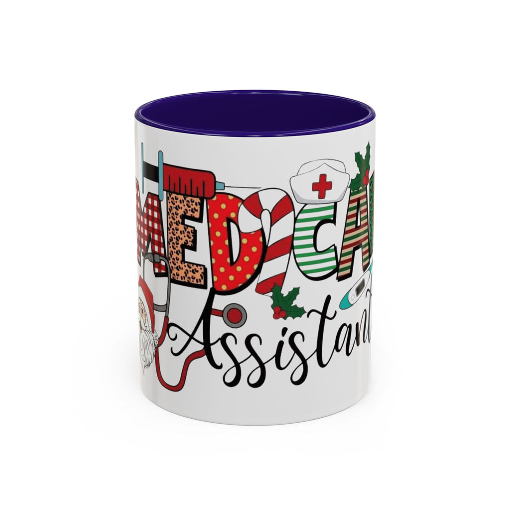 Medical Assistant Christmas Mug — Festive Colorful 11oz/15oz Coffee Cup Medical Christmas Mug
