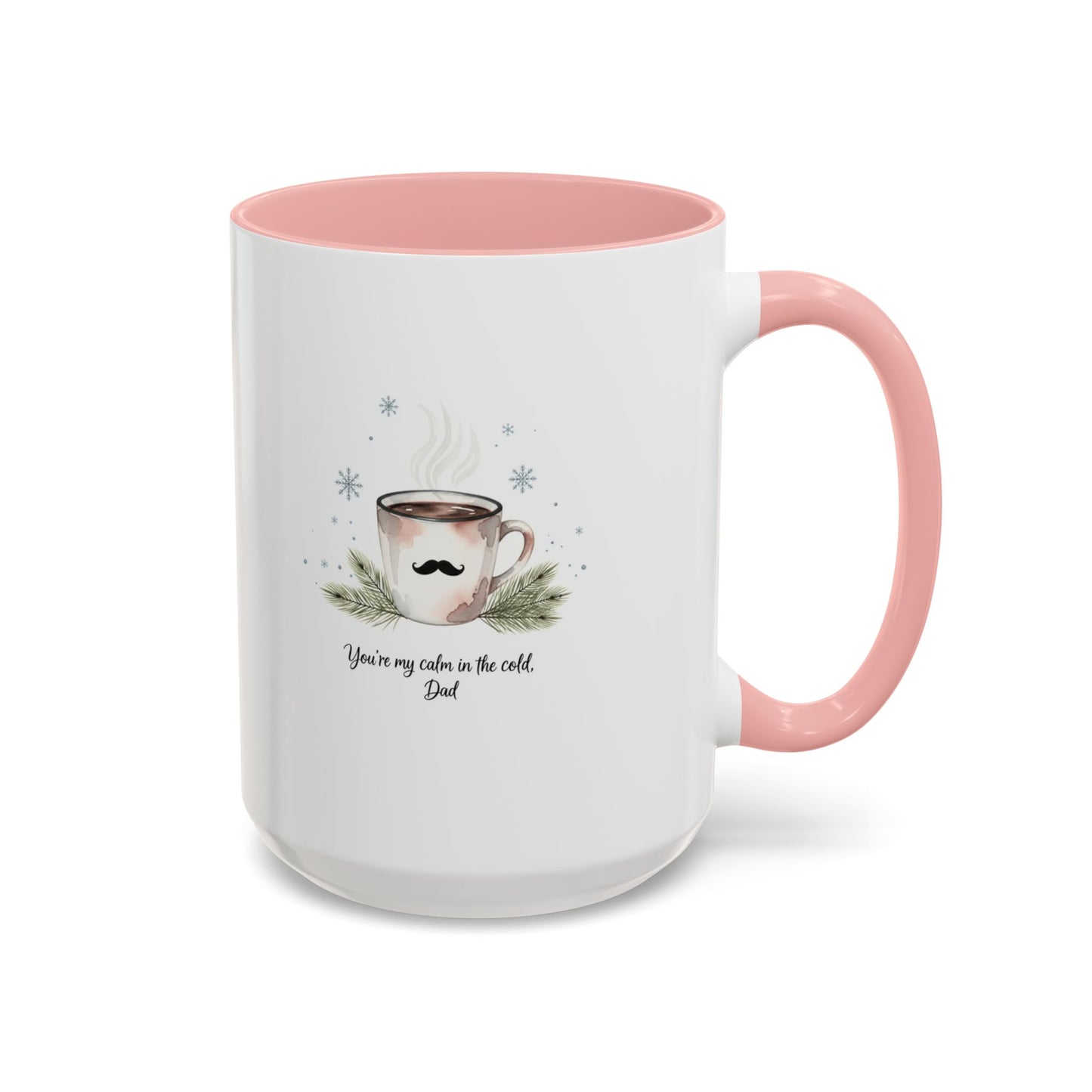 Holiday Coffee Cups with Festive Quotes & Designs Personalized Dad Coffee Mug You're my reason in the world