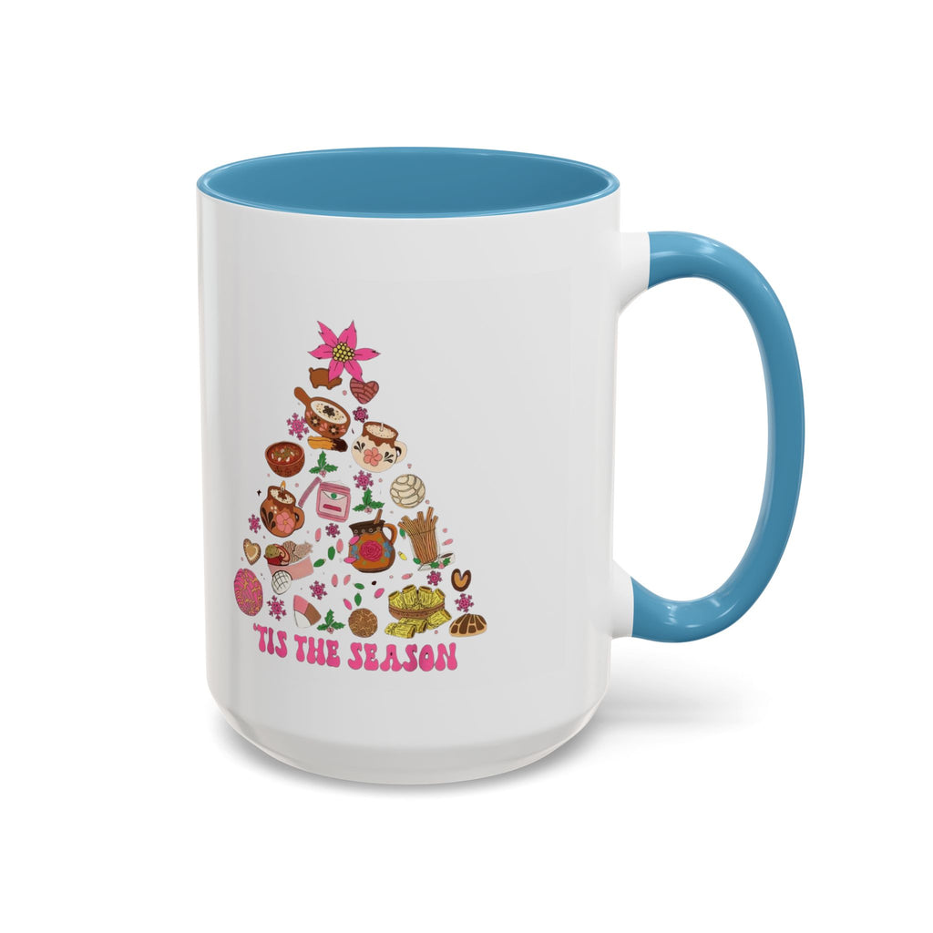 Coffee Mug - 'Tis the Season' Holiday Cookie Tree Accent Mug (11/15oz)