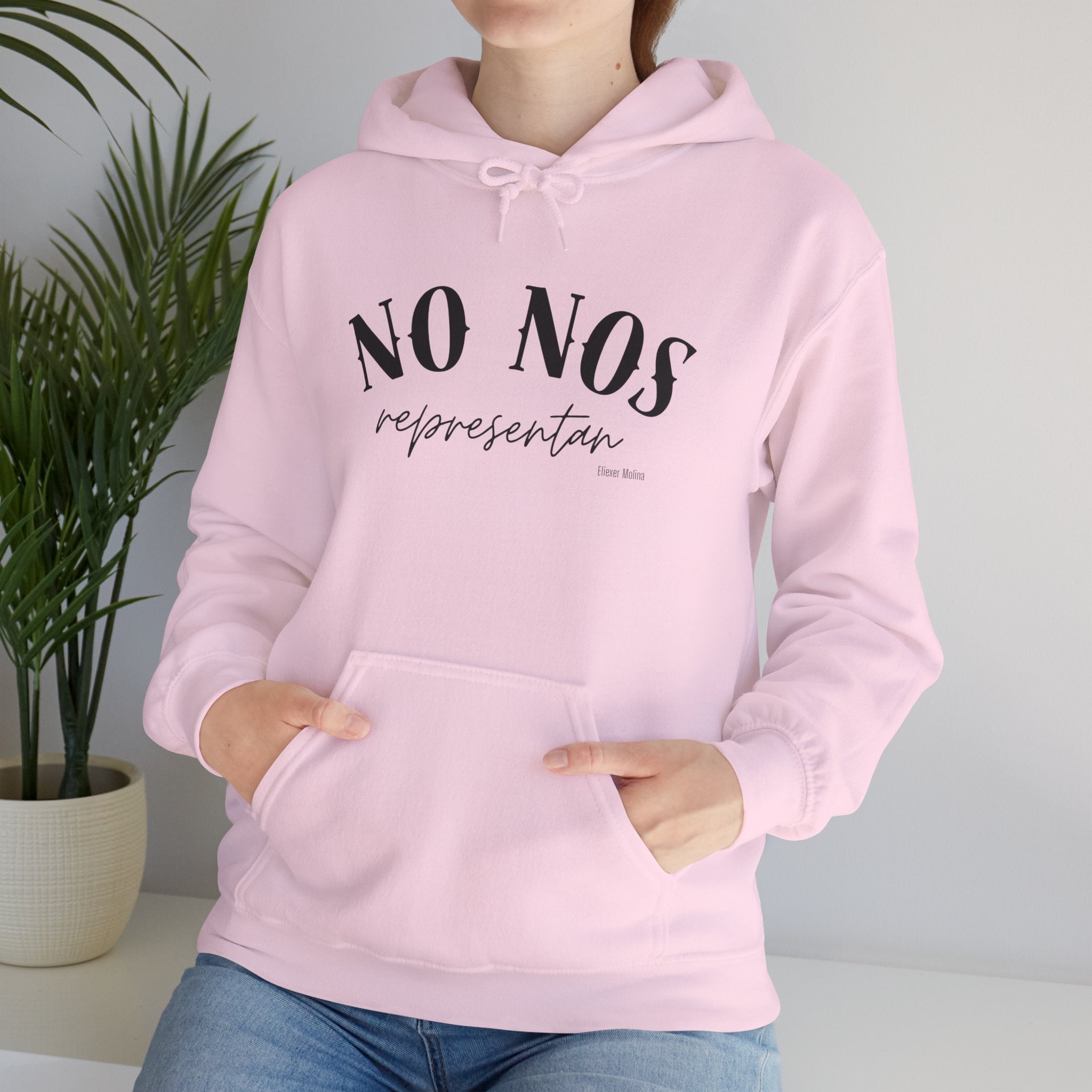 Puerto Rican Pride Hoodie  “No Nos representan” Front & Puñeta Flag Back