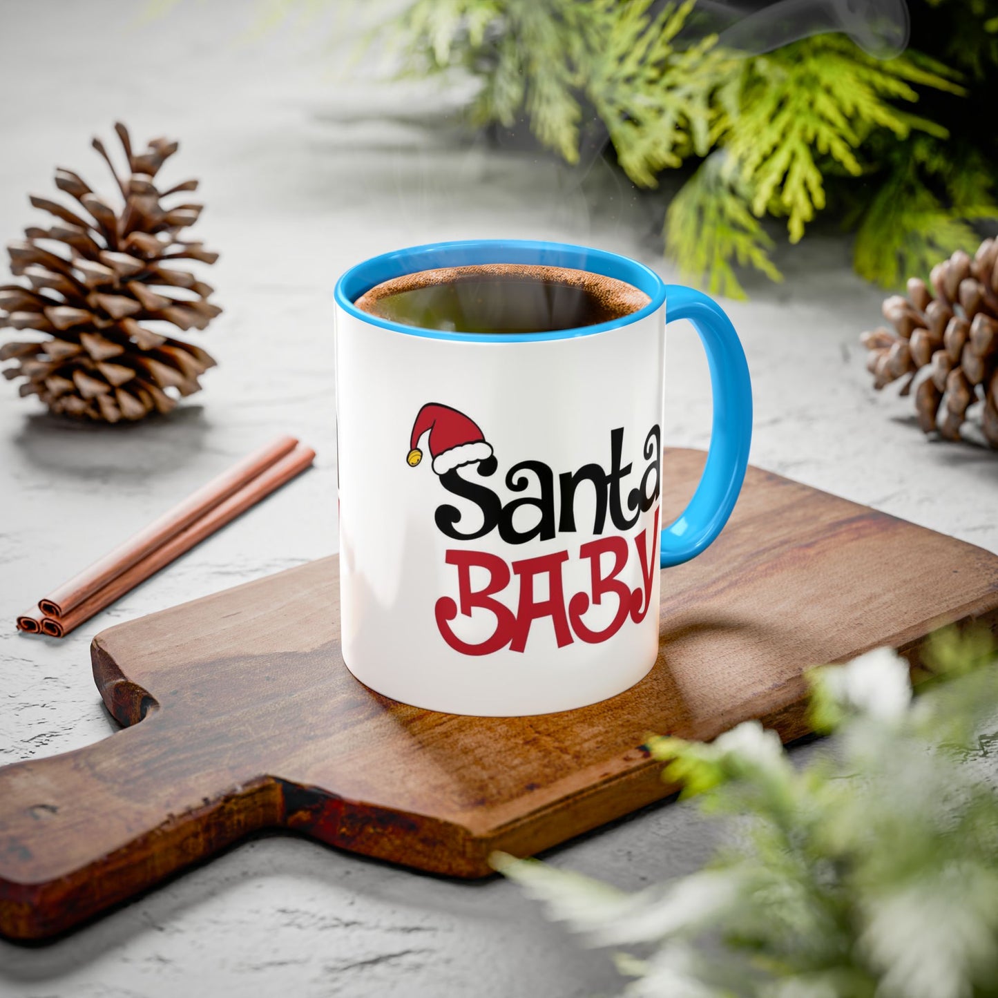Santa Baby Colorful Mug - Perfect Holiday Gift for Coffee Lovers