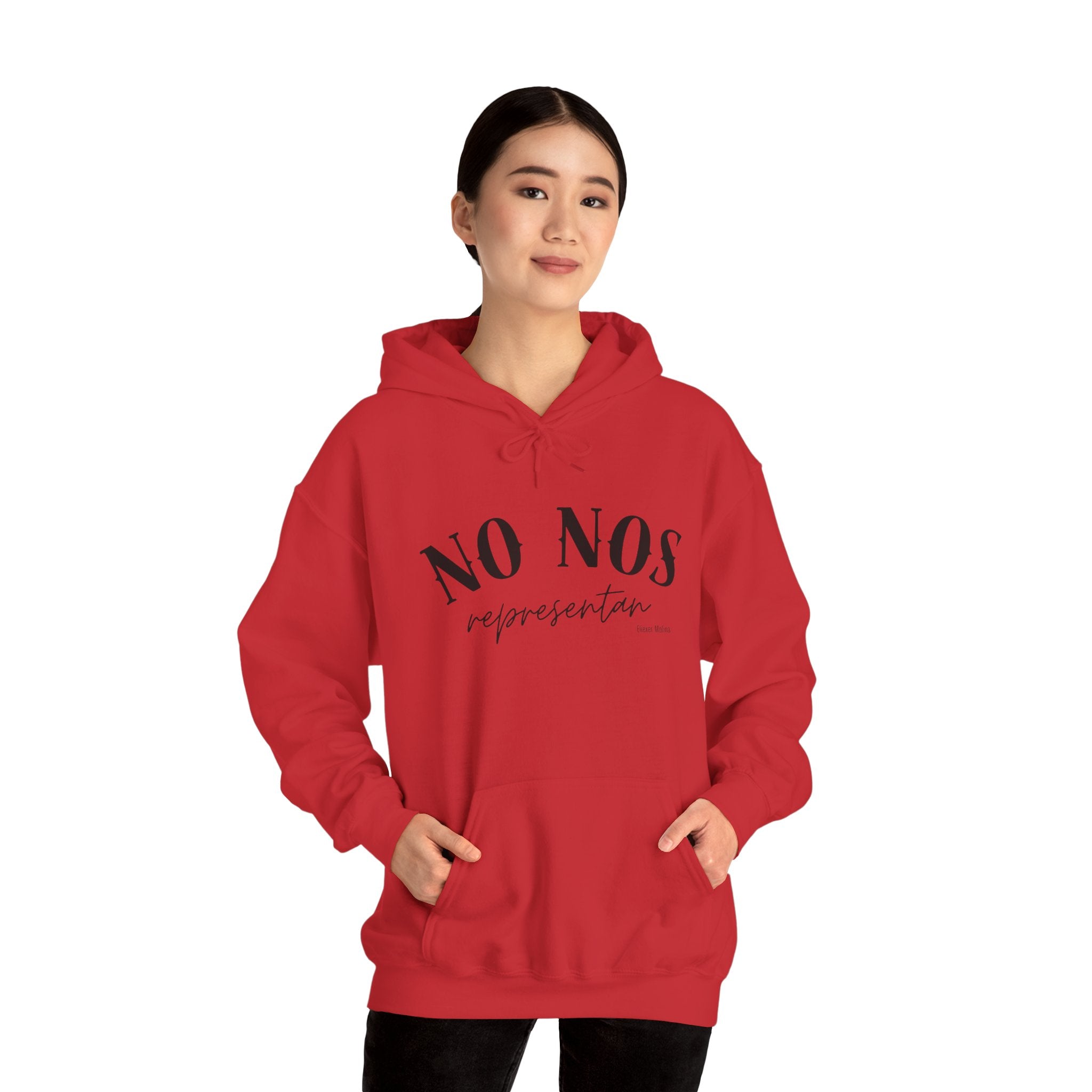 Puerto Rican Pride Hoodie  “No Nos representan” Front & Puñeta Flag Back