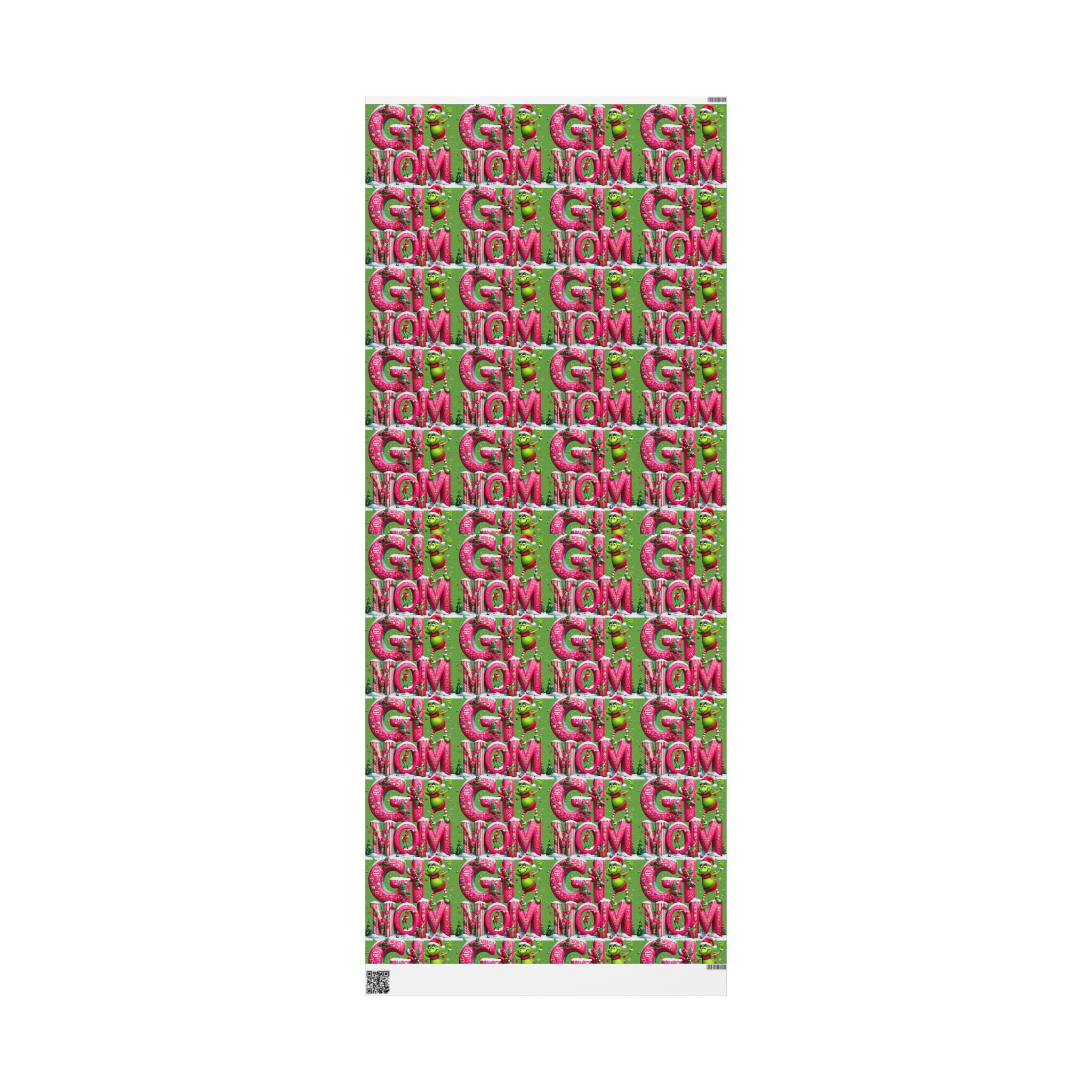 Festive Wrapping Paper  Whimsical Holiday Gift Wrap | Christmas Paper Roll | Fun & Unique Gift Packaging