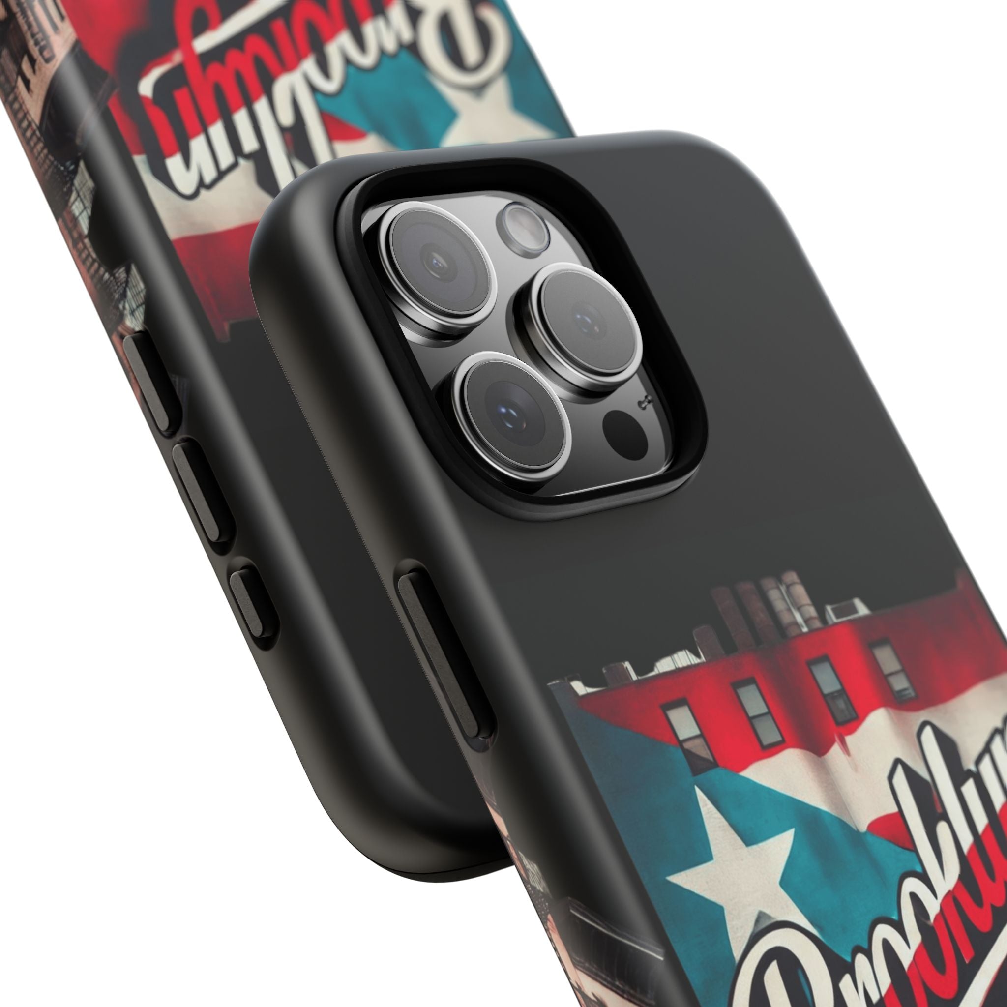 Brooklyn Street Art Phone Case  Urban Graffiti Protective Cover