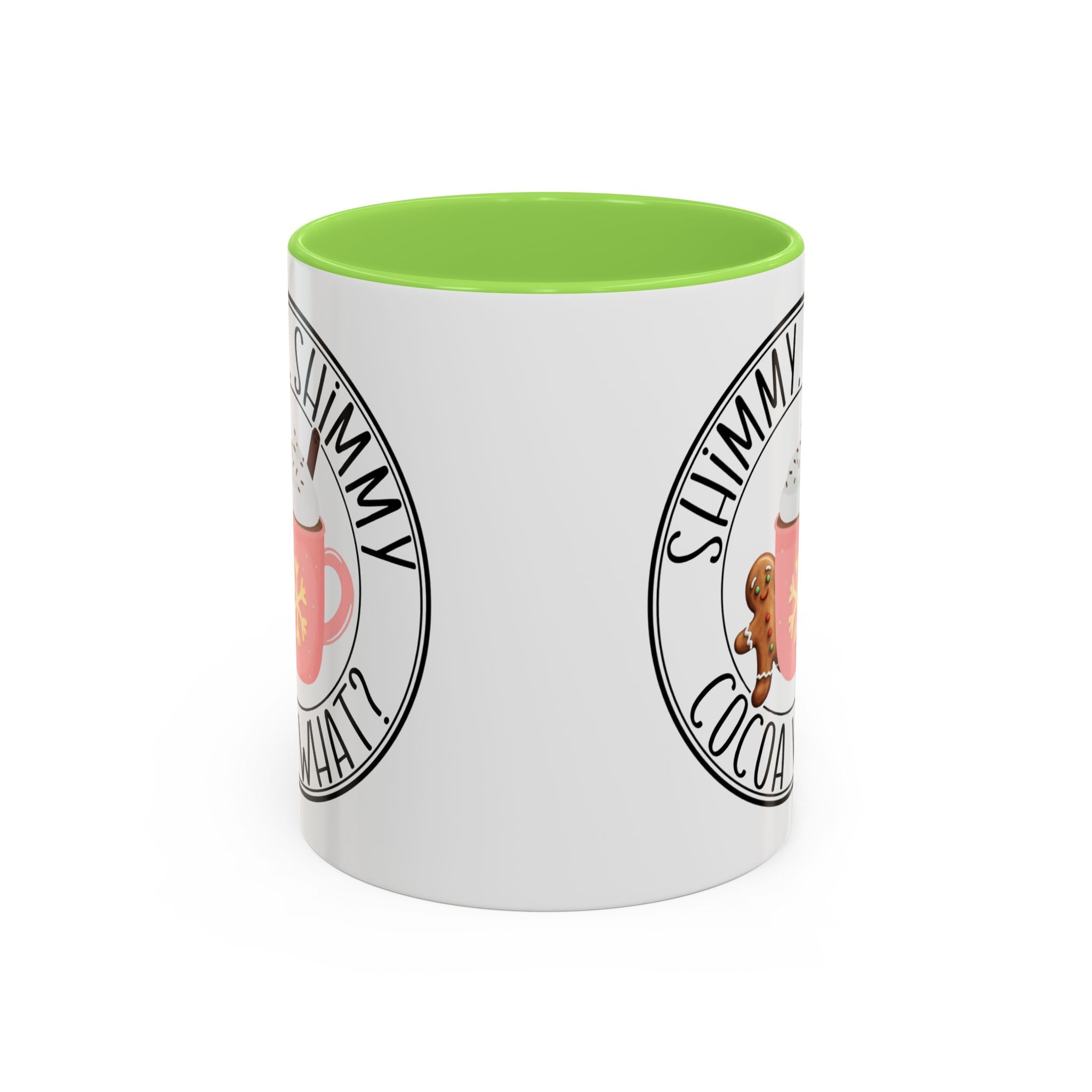 Cute Cocoa Mugs with Gingerbread Design Perfect for Winter Holiday CheerBeverage Cup Christmas Design