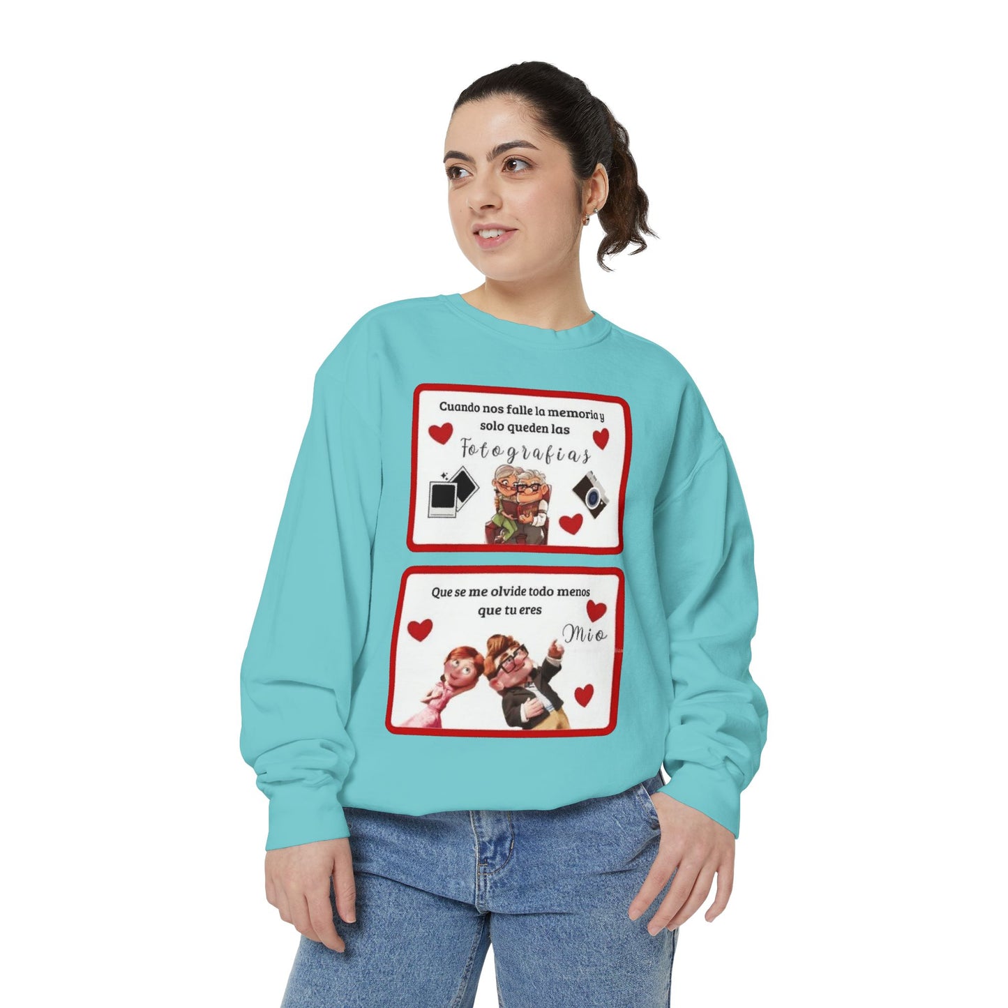 Valentine's Day Photo Collage  Romantico SAN VALENTÍN sweatshirt