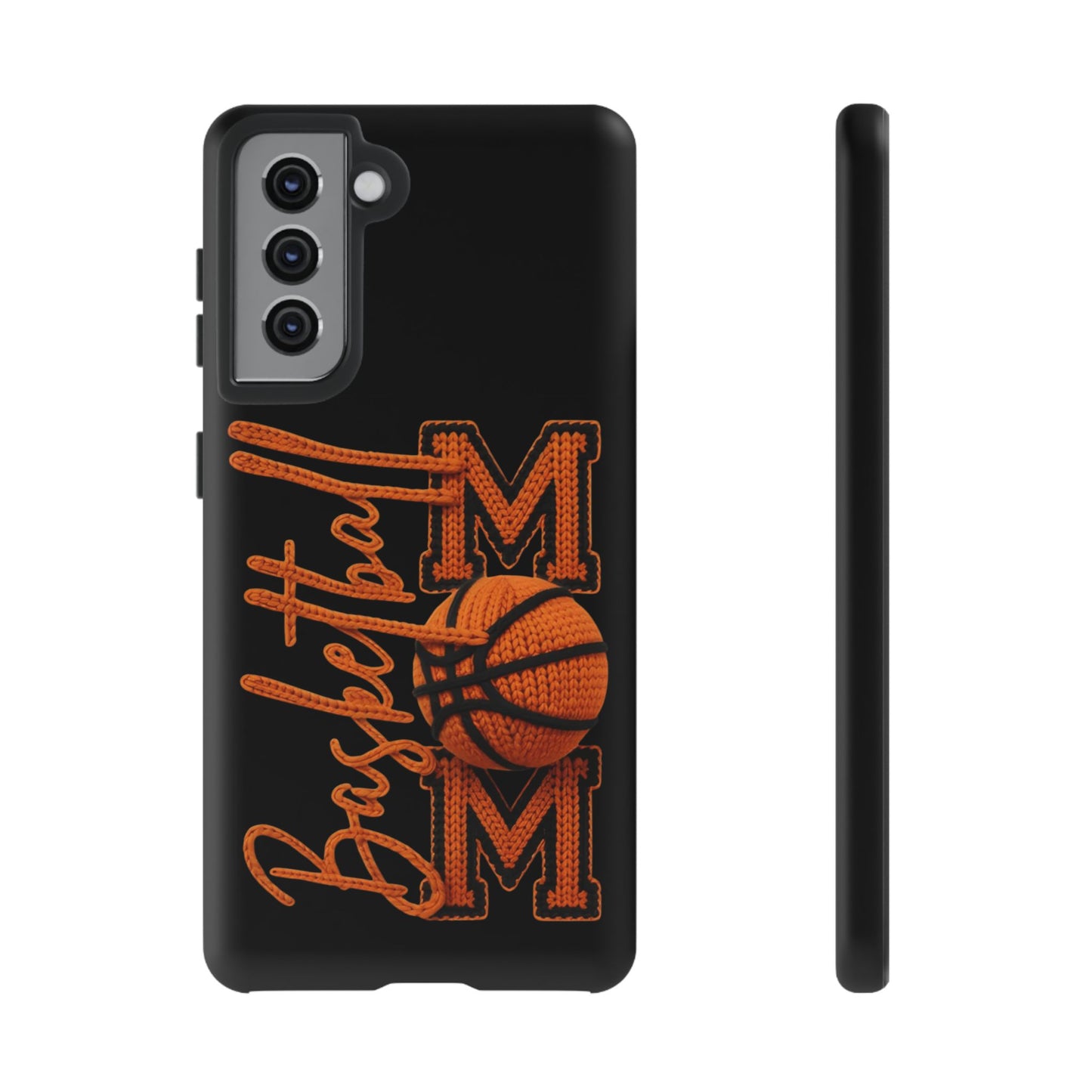 Basketball Mom Phone Case  'Basketball MOM' Protective Hard Cover