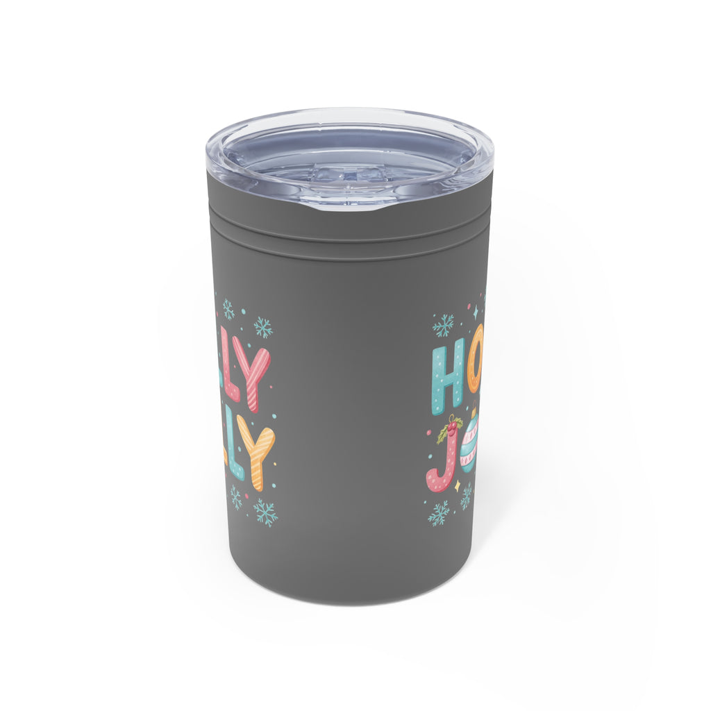 Christmas Design Holiday Cheer Tumbler - 11oz Insulated Drinkware