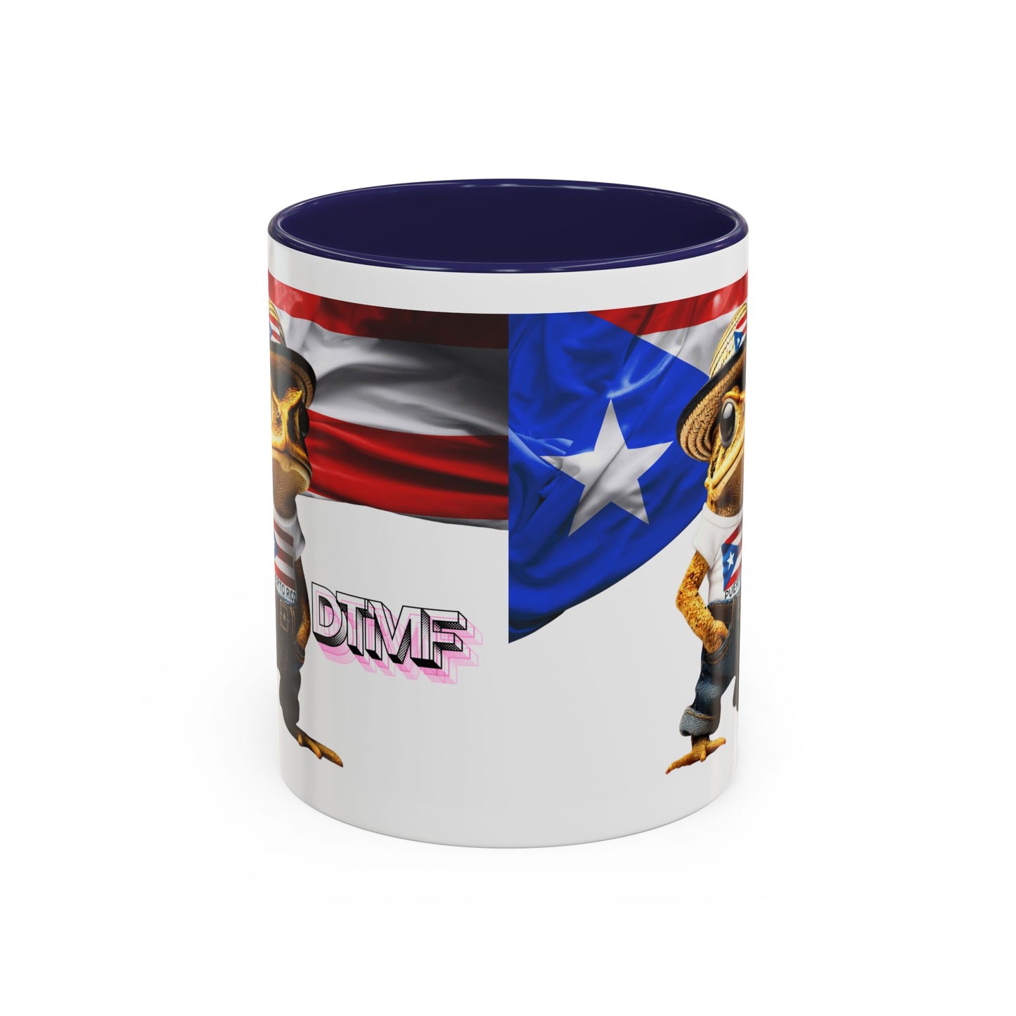 Puerto Rican Heritage Mugs with Unique Designs Accent Coffee Mug (11, 15oz)