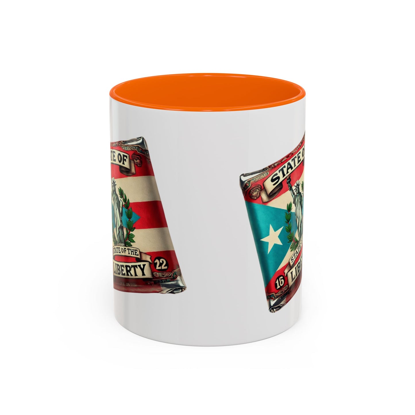 Puerto Rican Heritage Mugs with Unique Designs Accent Coffee Mug (11, 15oz)