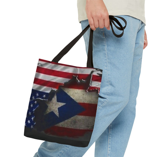 Carry Your Culture Puerto Rico Tote Bags with Island Pride 🇵🇷 Durable and Stylish Puerto Rico Tote Tote Bag (AOP)