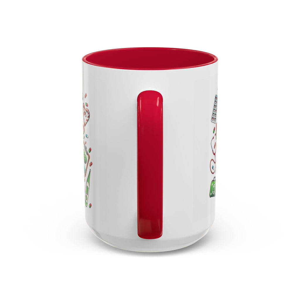 Nurse Elf Coffee Mug — Christmas Medical Holiday Gift (11oz & 15oz) Medical Christmas Mug