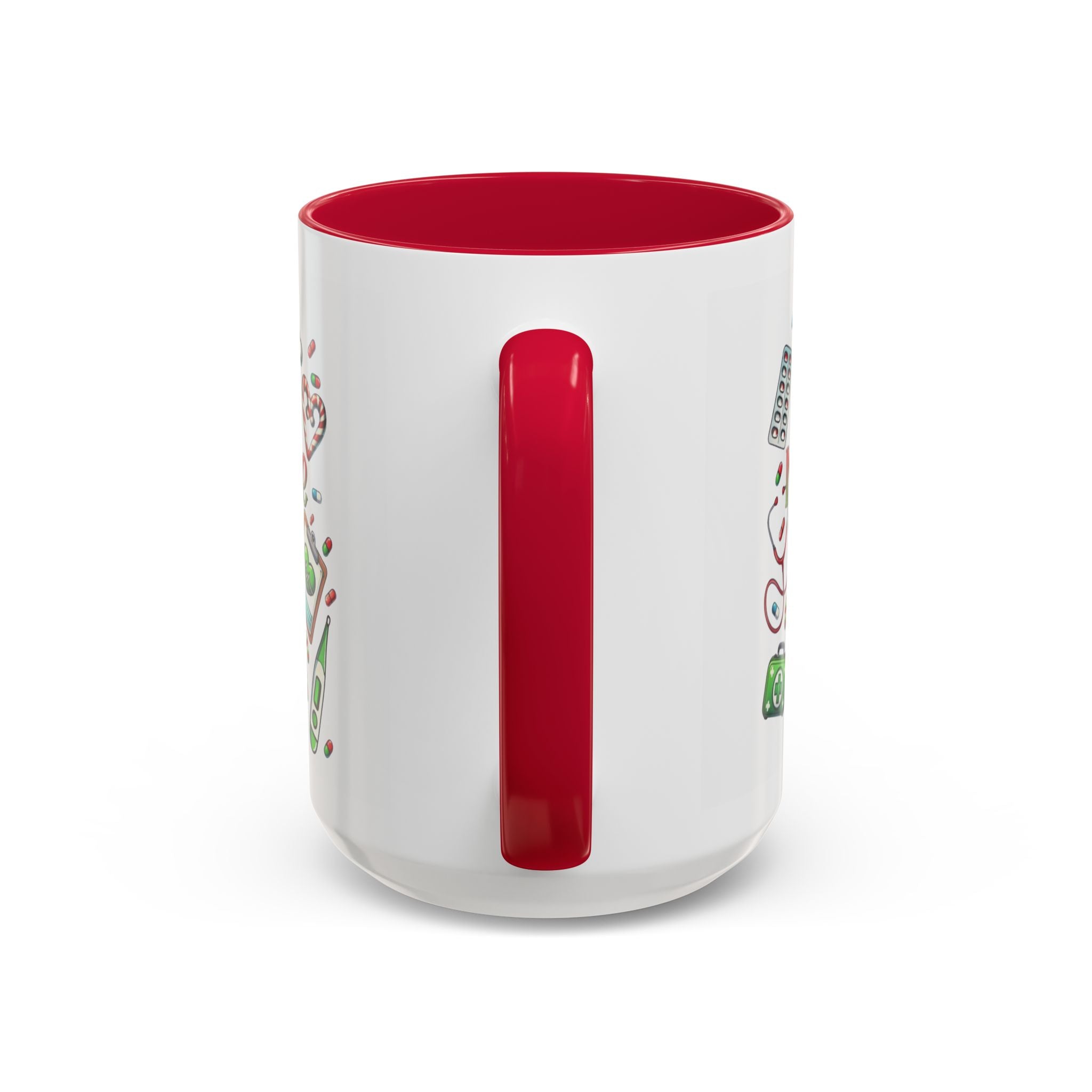 Nurse Elf Coffee Mug — Christmas Medical Holiday Gift (11oz & 15oz) Medical Christmas Mug